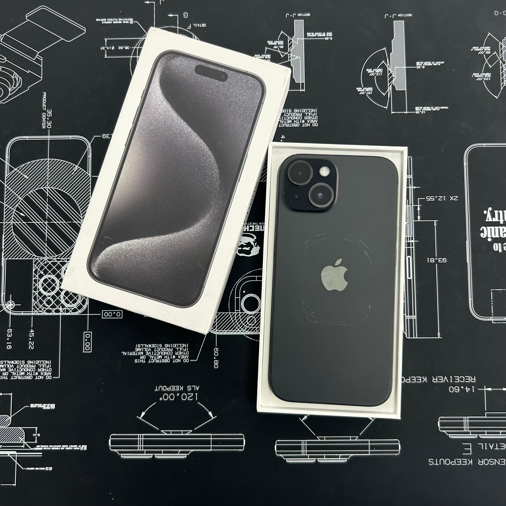 Apple iPhone 15 128GB Black - 90% Battery Health