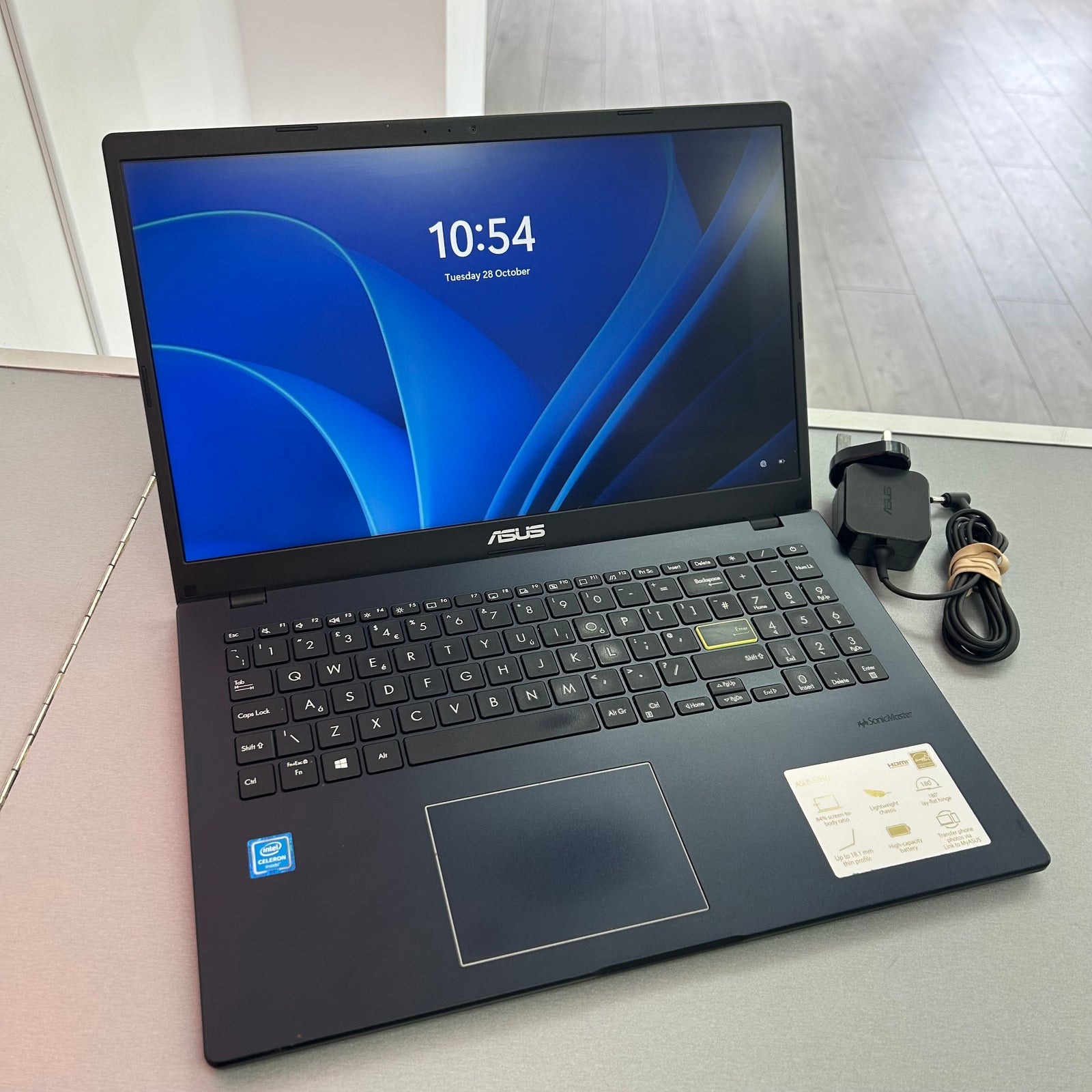 ASUS Blue Laptop E510 Windows 11 Reset and Serviced