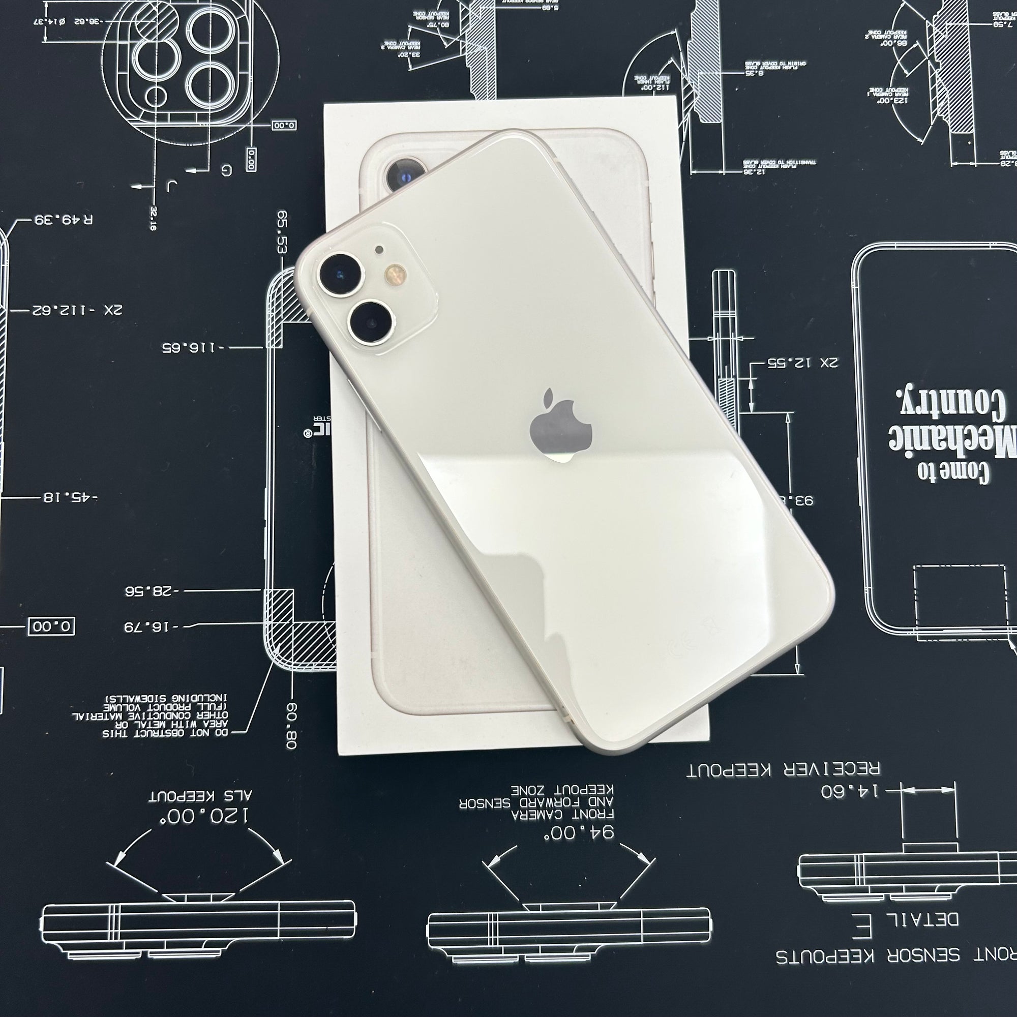 Apple iPhone 11 White 128GB - 100% Battery Health