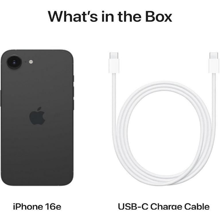 Brand New Sealed Apple iPhone 16e 128GB Black £150 off rrp