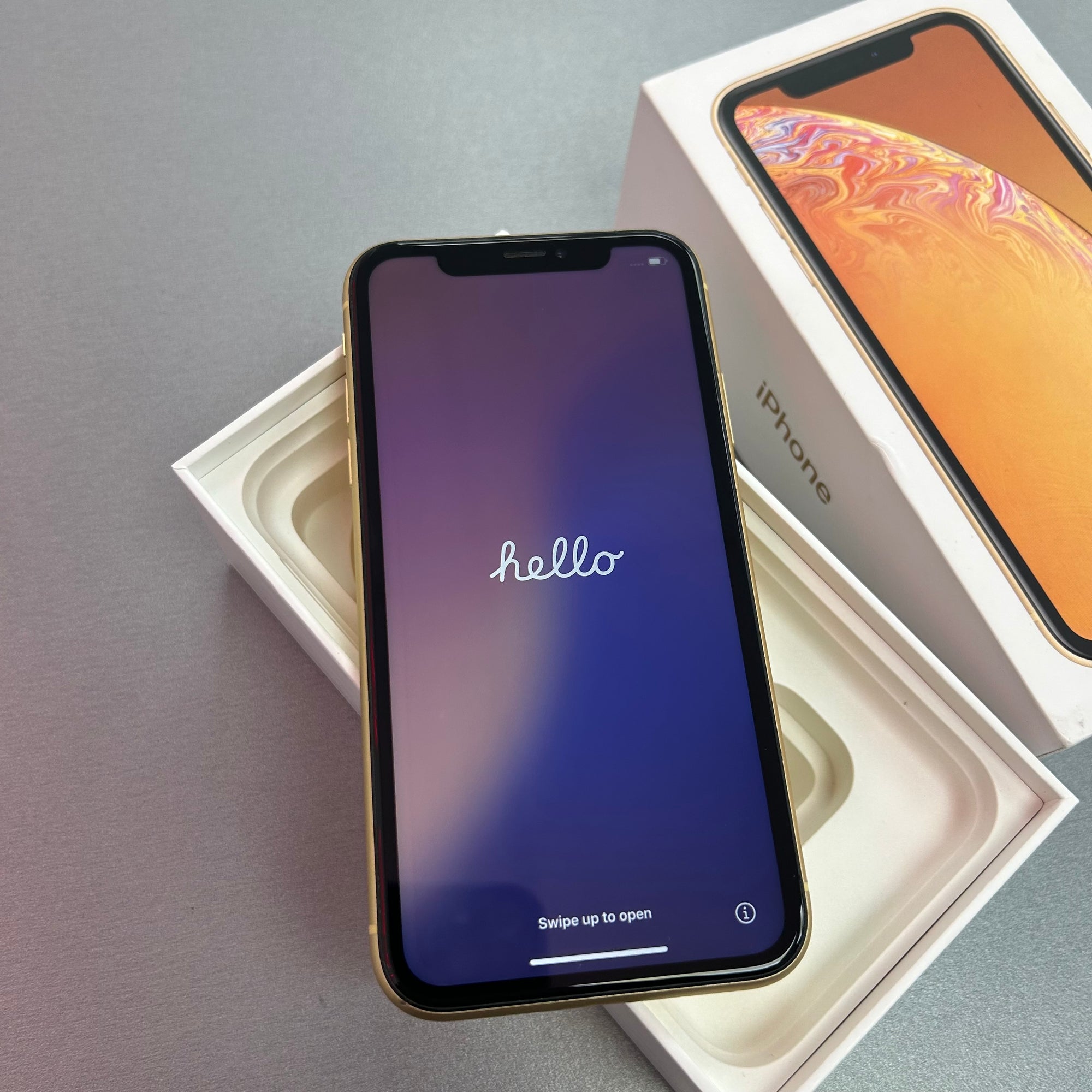 Apple iPhone XR 64GB Yellow 100% Battery Health