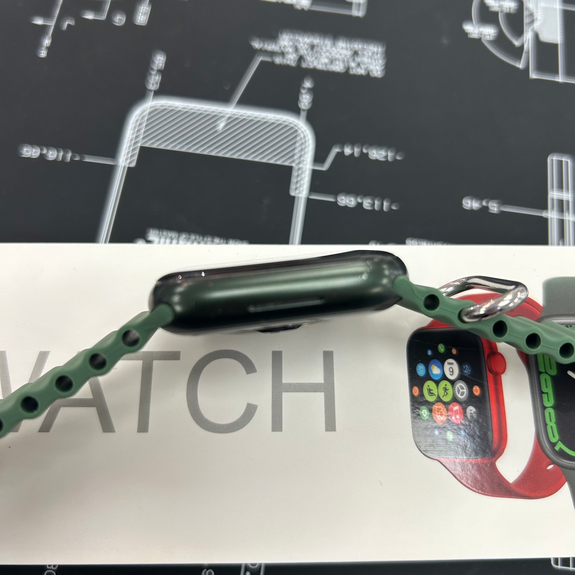 Apple Watch Series 7, 45mm Wi-Fi+Cellular Green