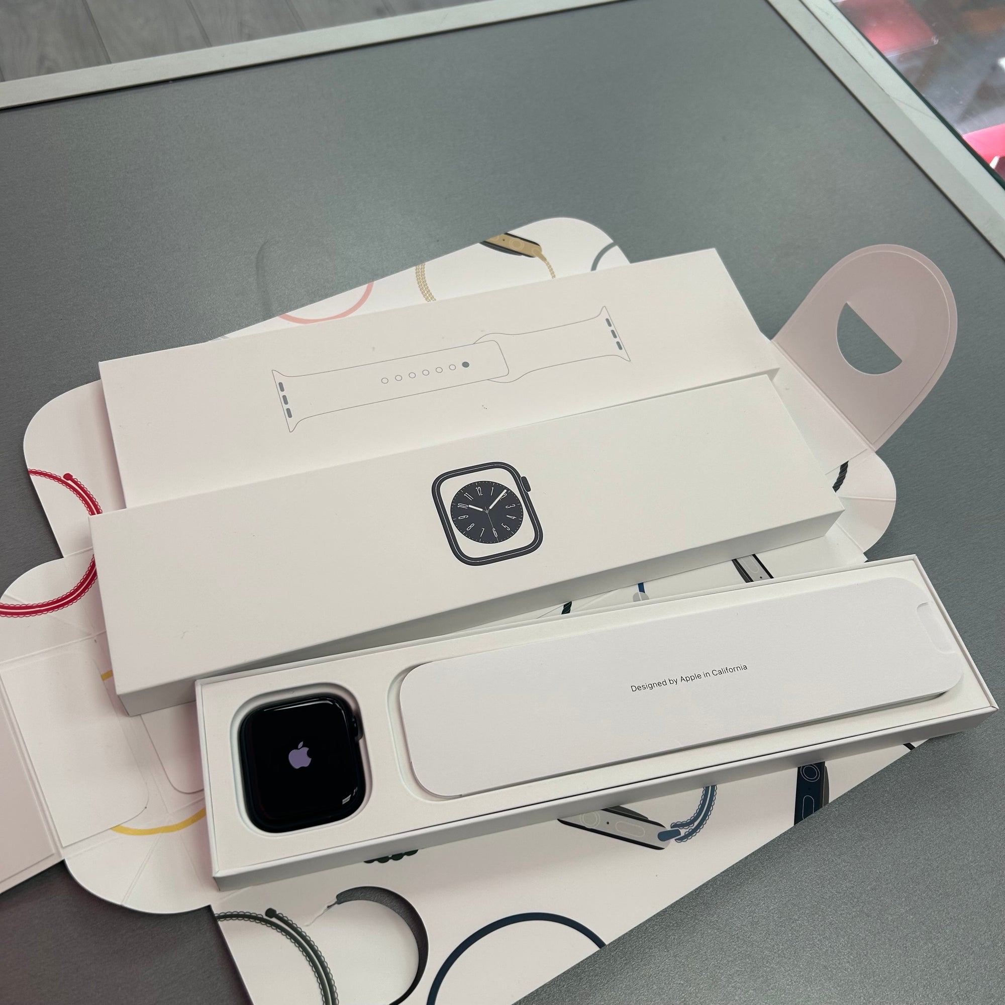 Apple Watch Series 8 45mm Midnight Aluminium Midnight Sports Band GPS