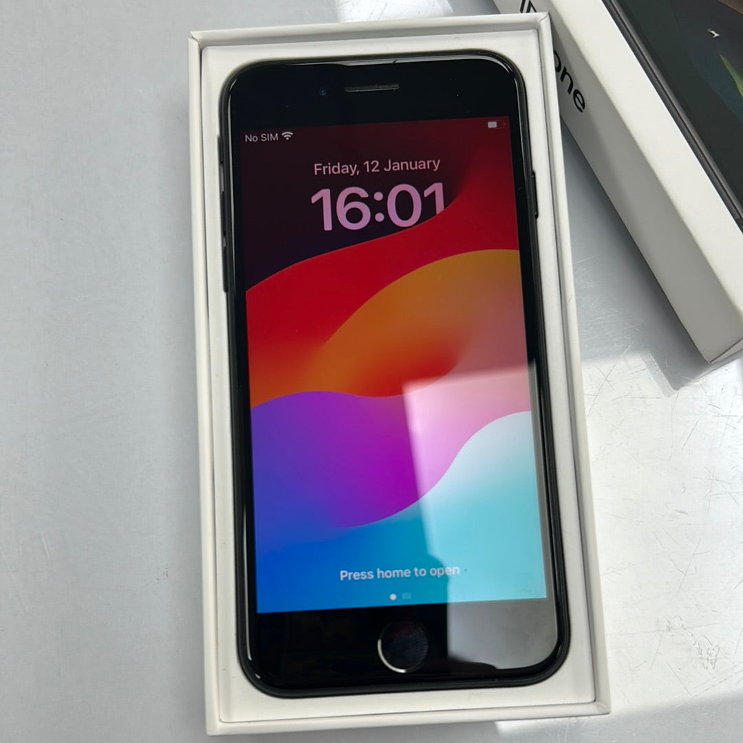 Apple iPhone SE 2020 64GB Black - 100% Battery Health
