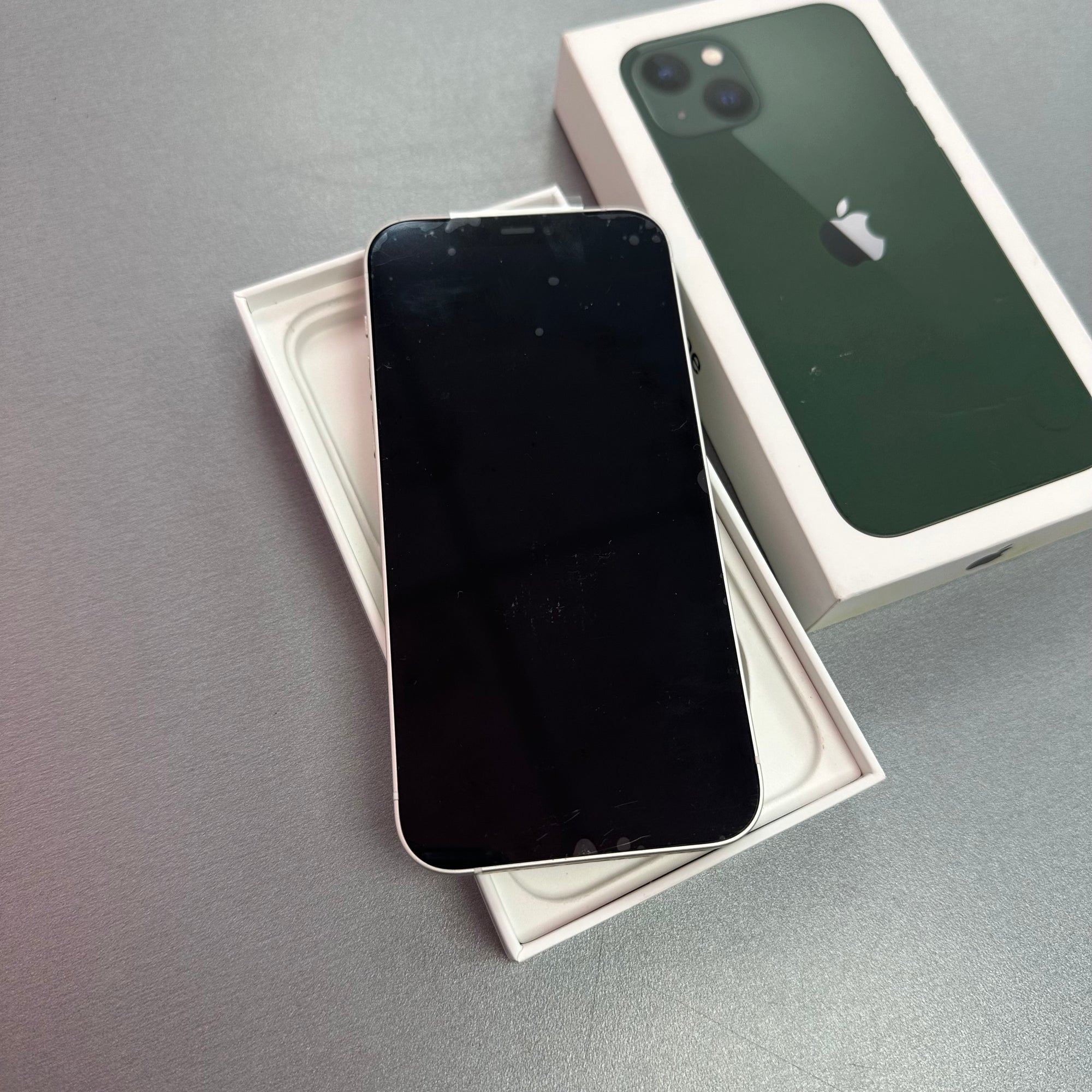 Apple iPhone 12 64GB White - No Face ID &amp; New Battery