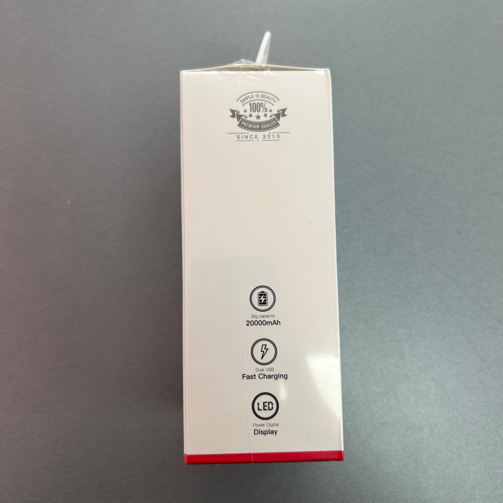 XO 65W 20000 mAh Fast Charging Power Bank with LED display