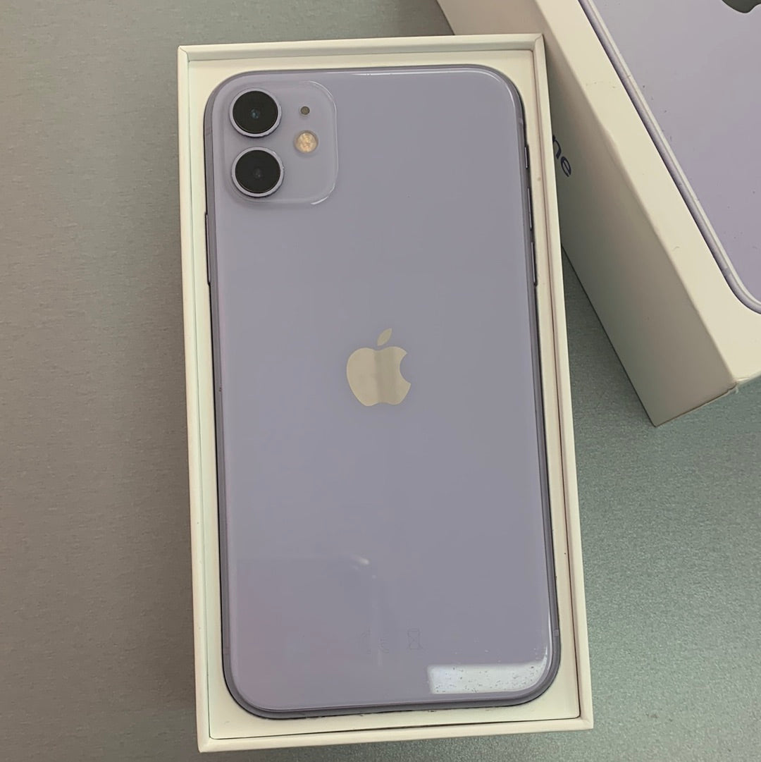 Apple iPhone 11 Purple 64GB - 100% Battery Health
