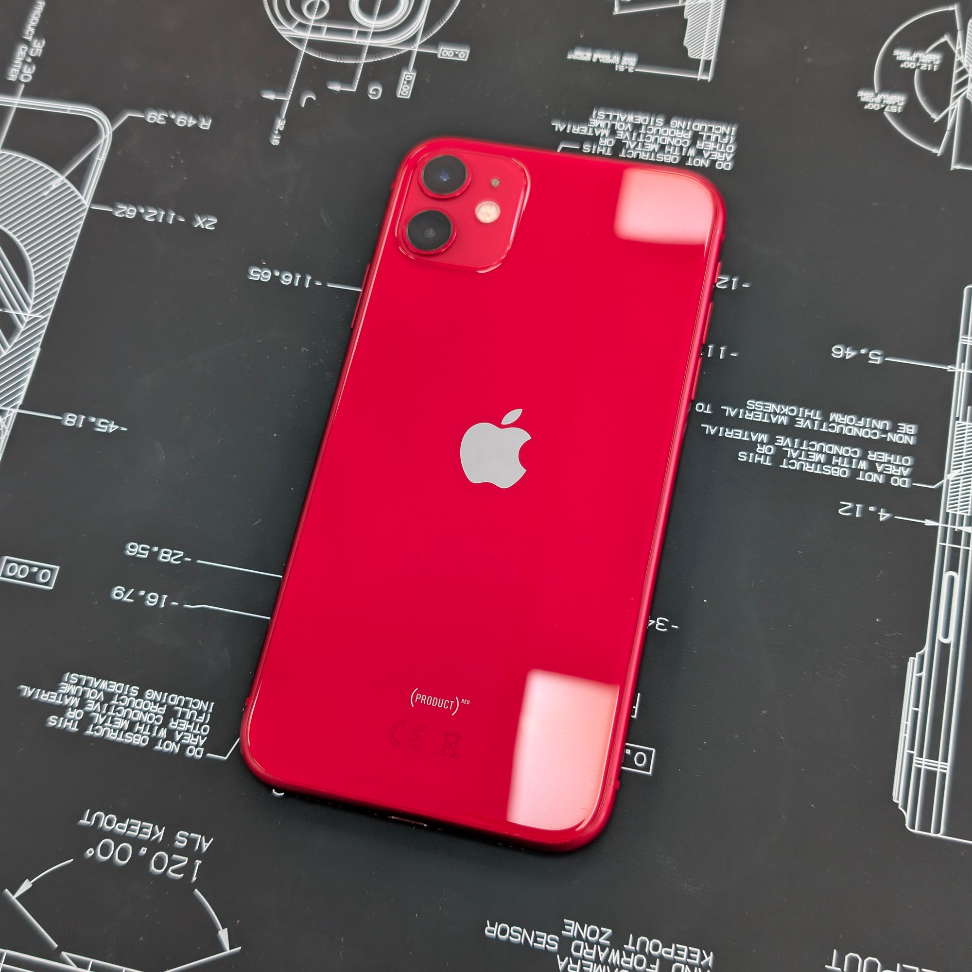 Apple iPhone 11 Red 128GB - 100% Battery Health