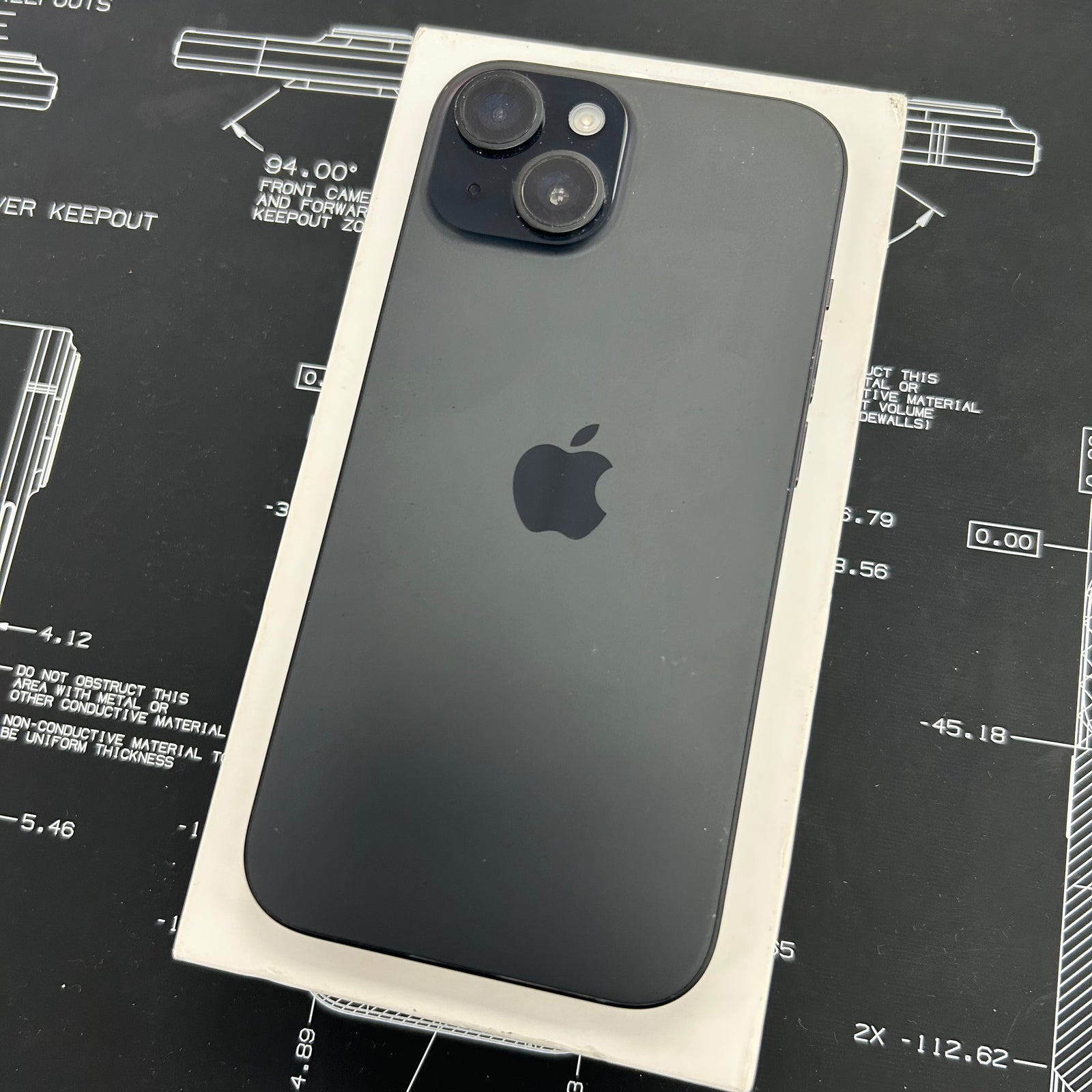 
Apple iPhone 15 128GB Black 100% Battery Health
