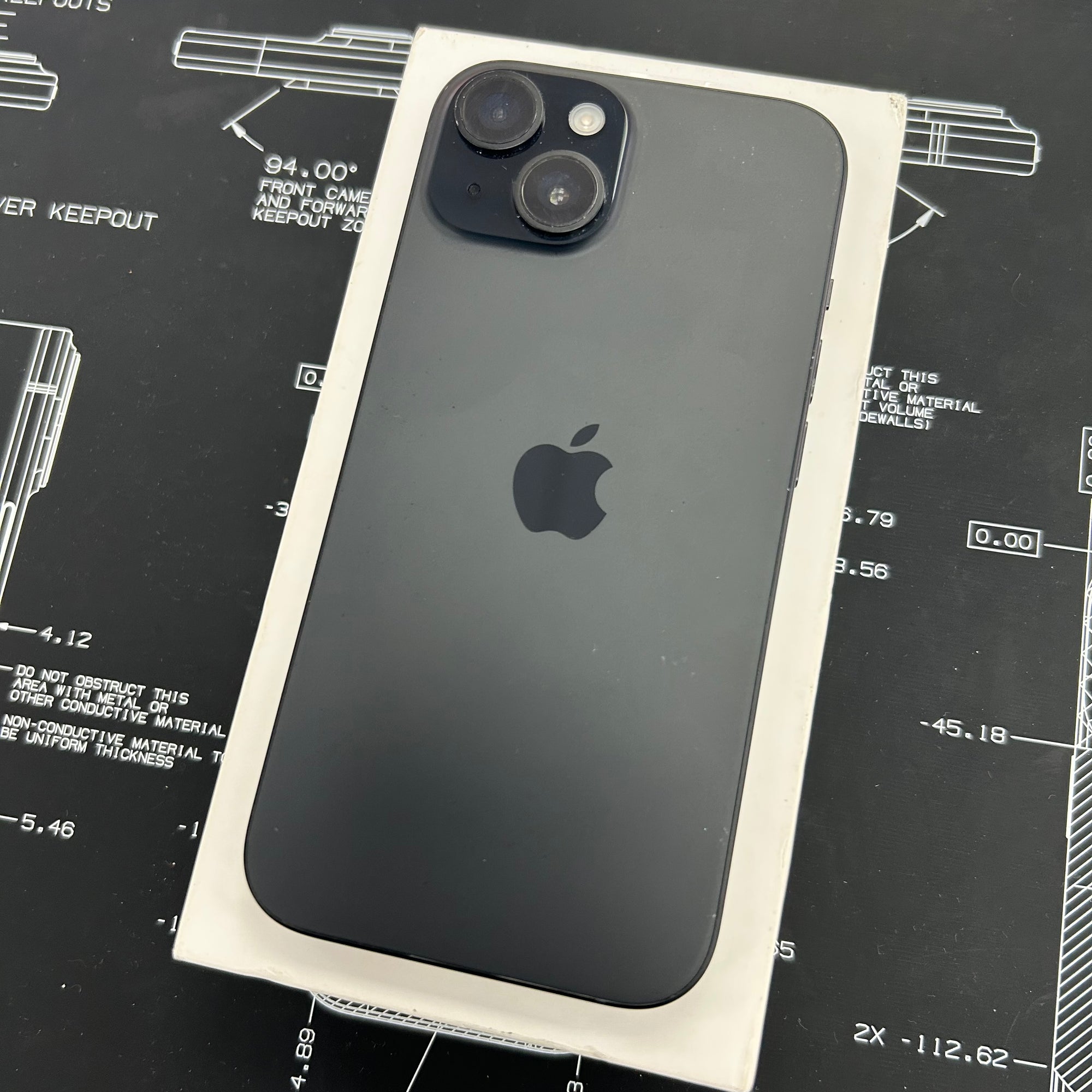 
Apple iPhone 15 128GB Black 100% Battery Health
