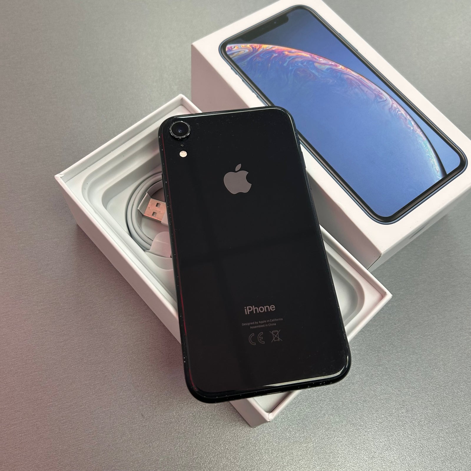 Apple iPhone XR 64GB Black 100% Battery Health