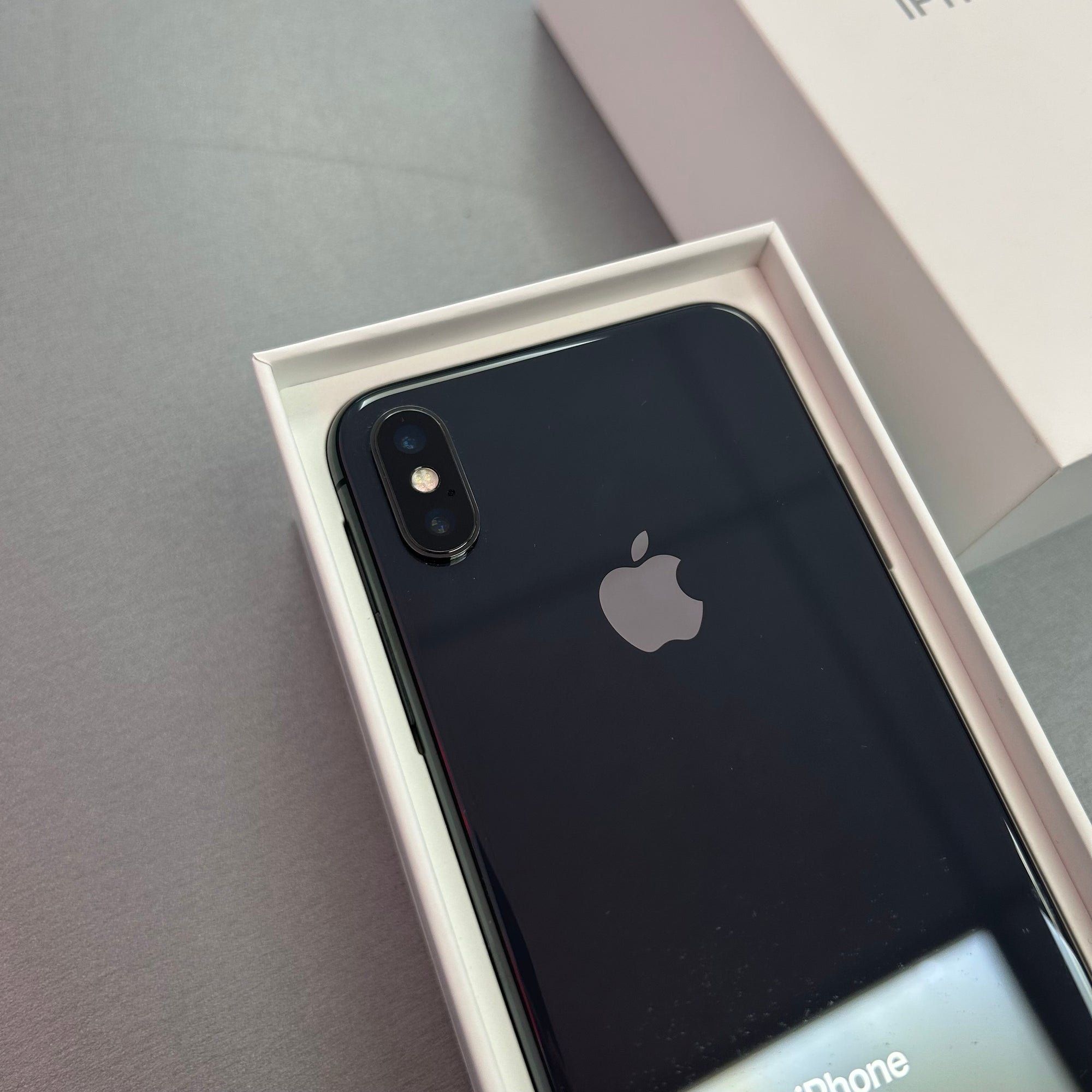 Apple iPhone X Space Grey 256GB - 100% Battery Health