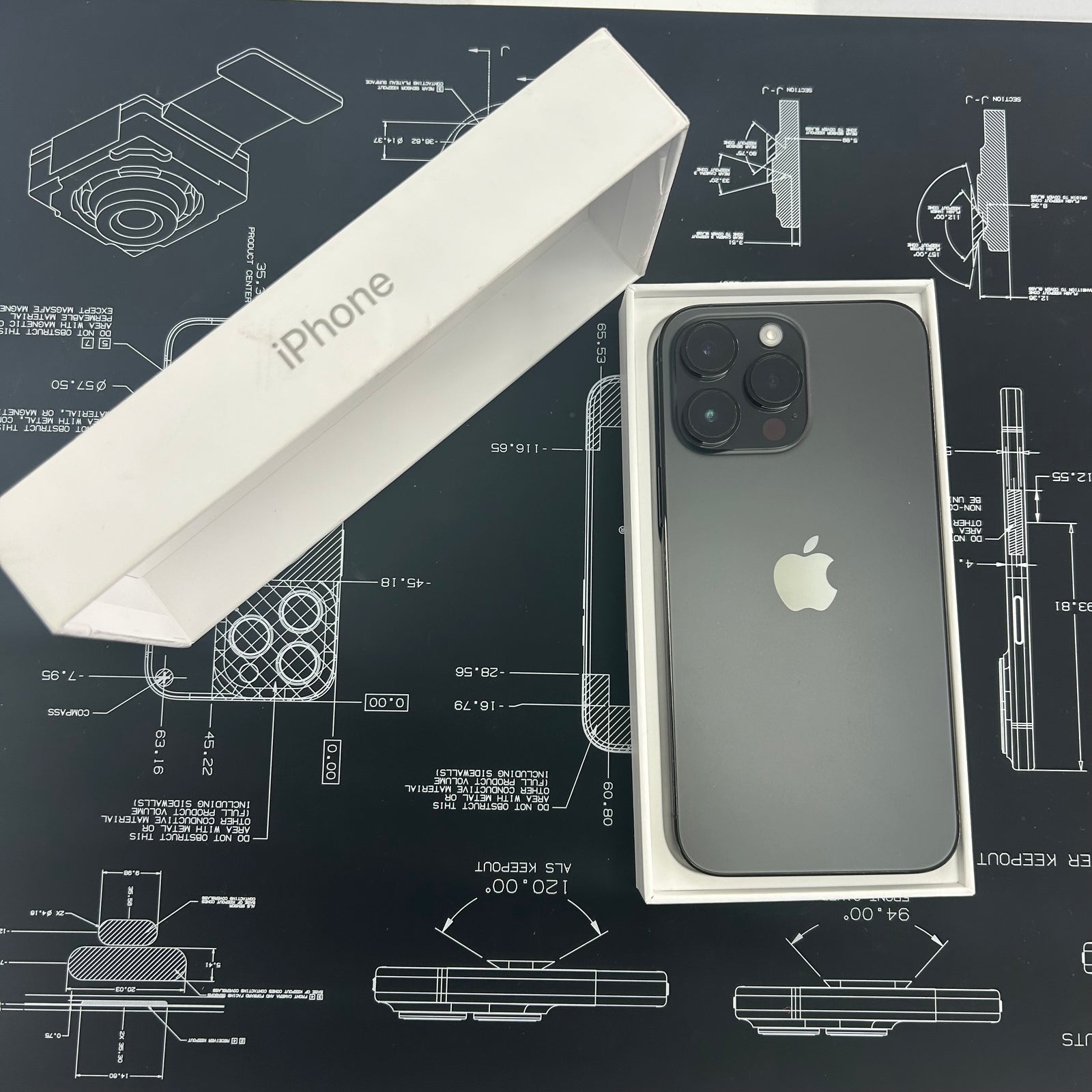 Apple iPhone 14 Pro Max Black 128GB - 100% Battery Health