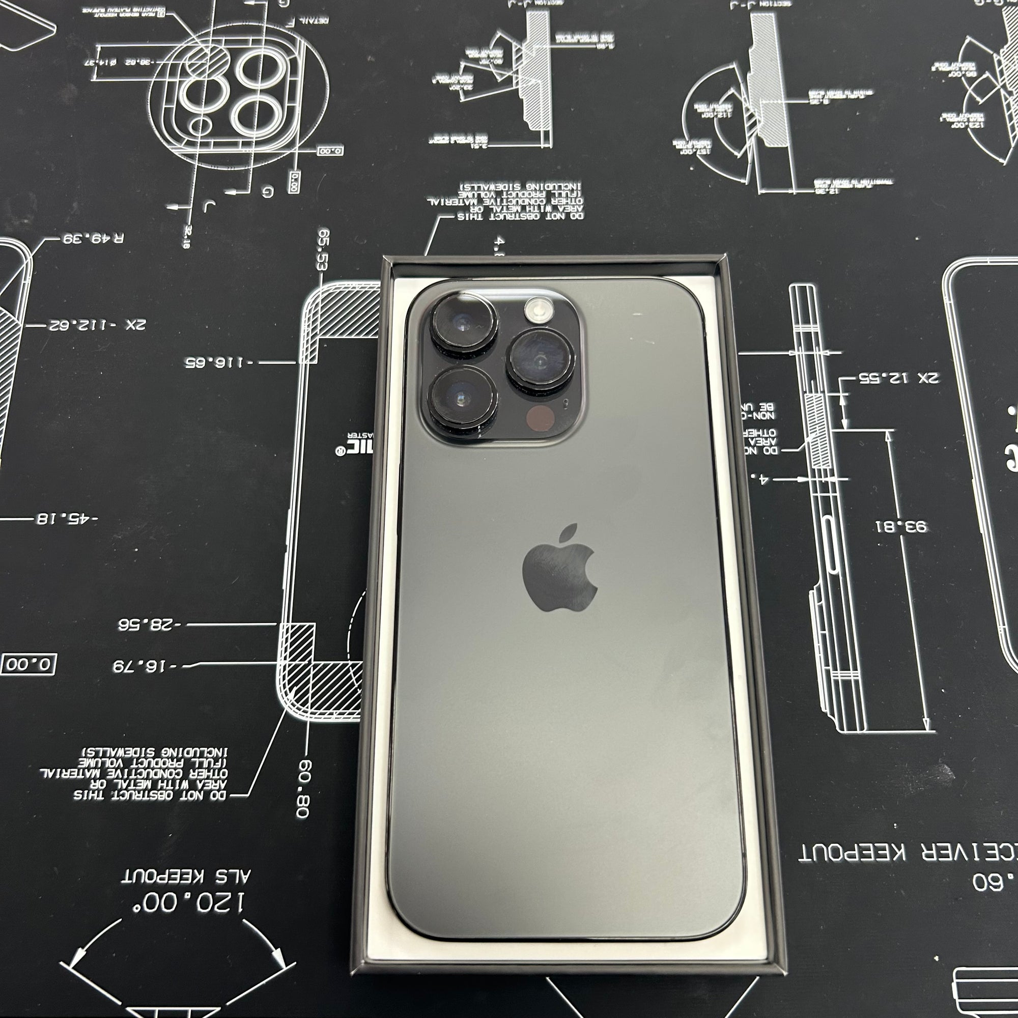 Apple iPhone 14 Pro - Black 128GB &amp; 100% Battery Health