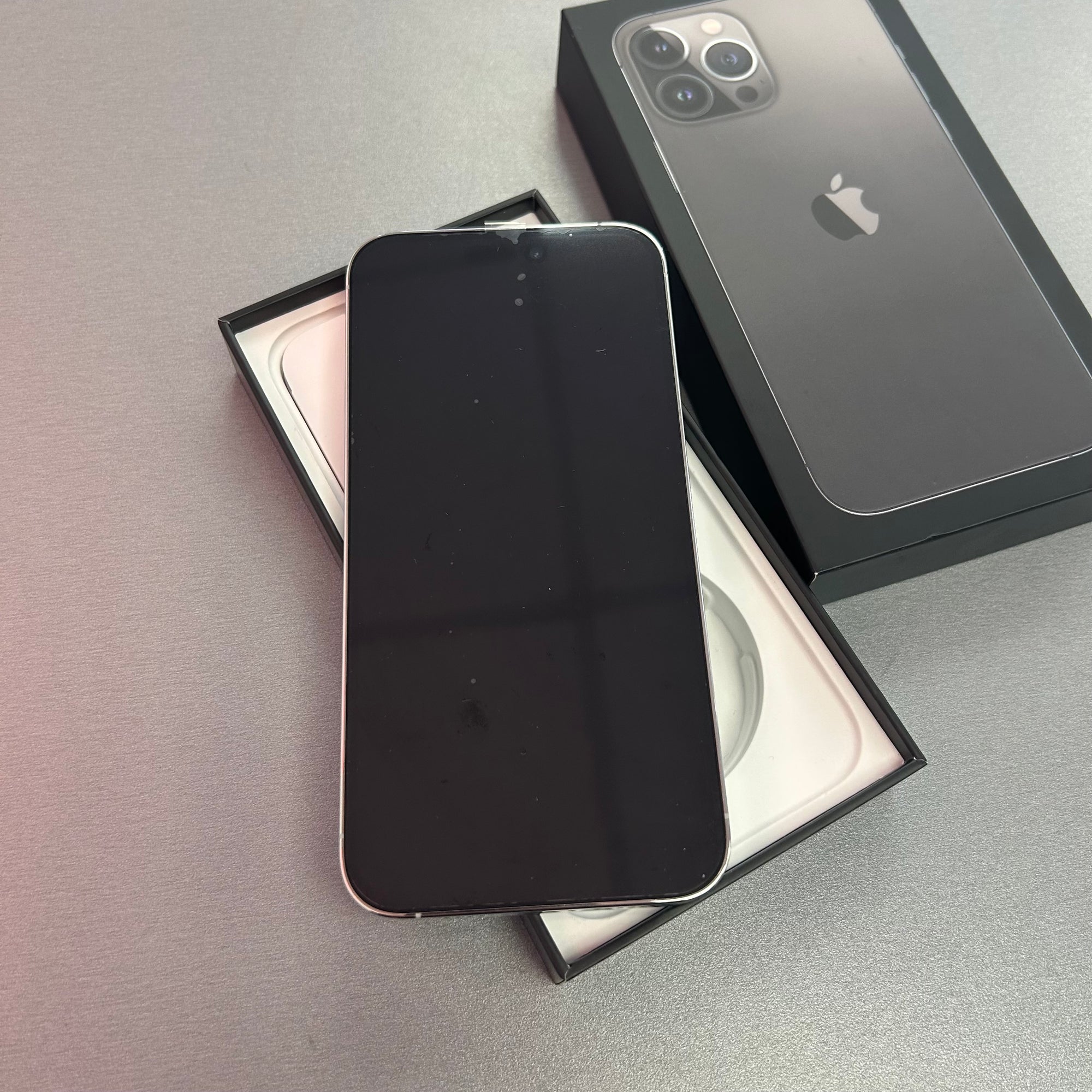 Apple iPhone 14 Pro Max Silver 128GB - 100% Battery Health