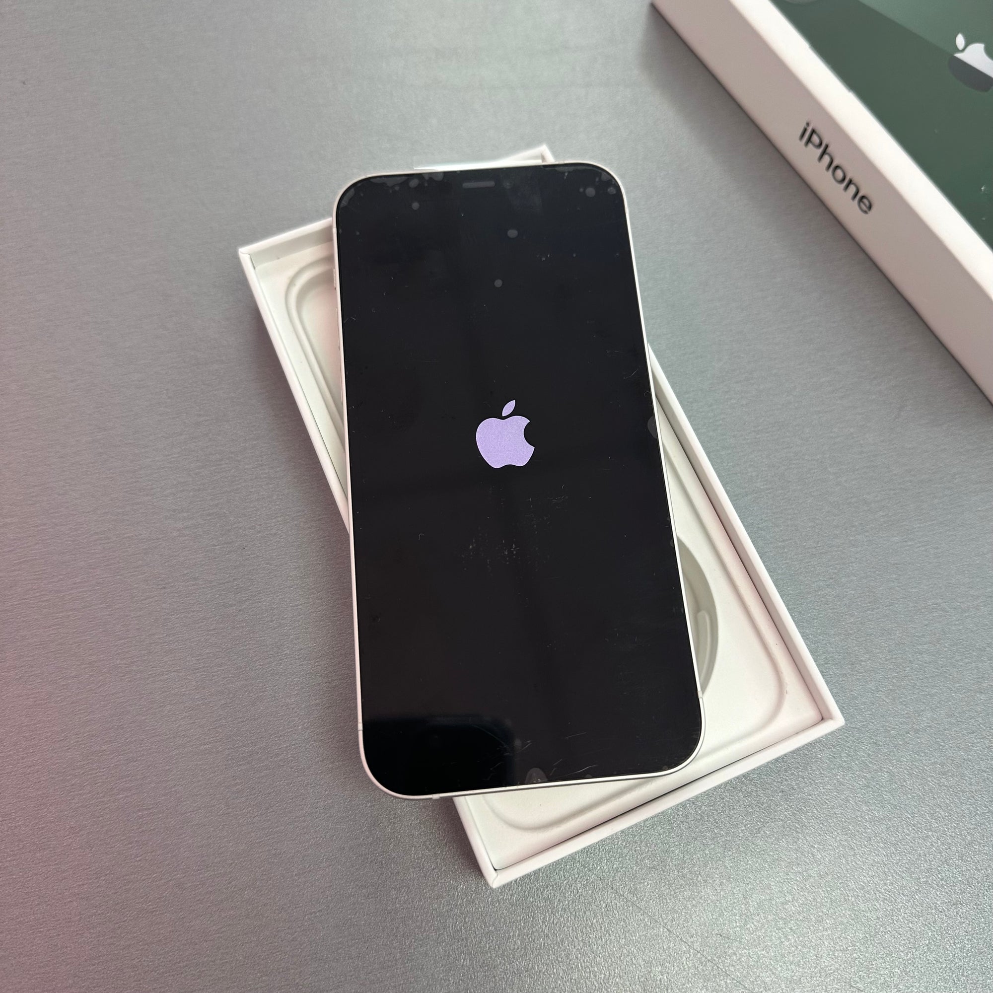 Apple iPhone 12 64GB White - No Face ID &amp; New Battery