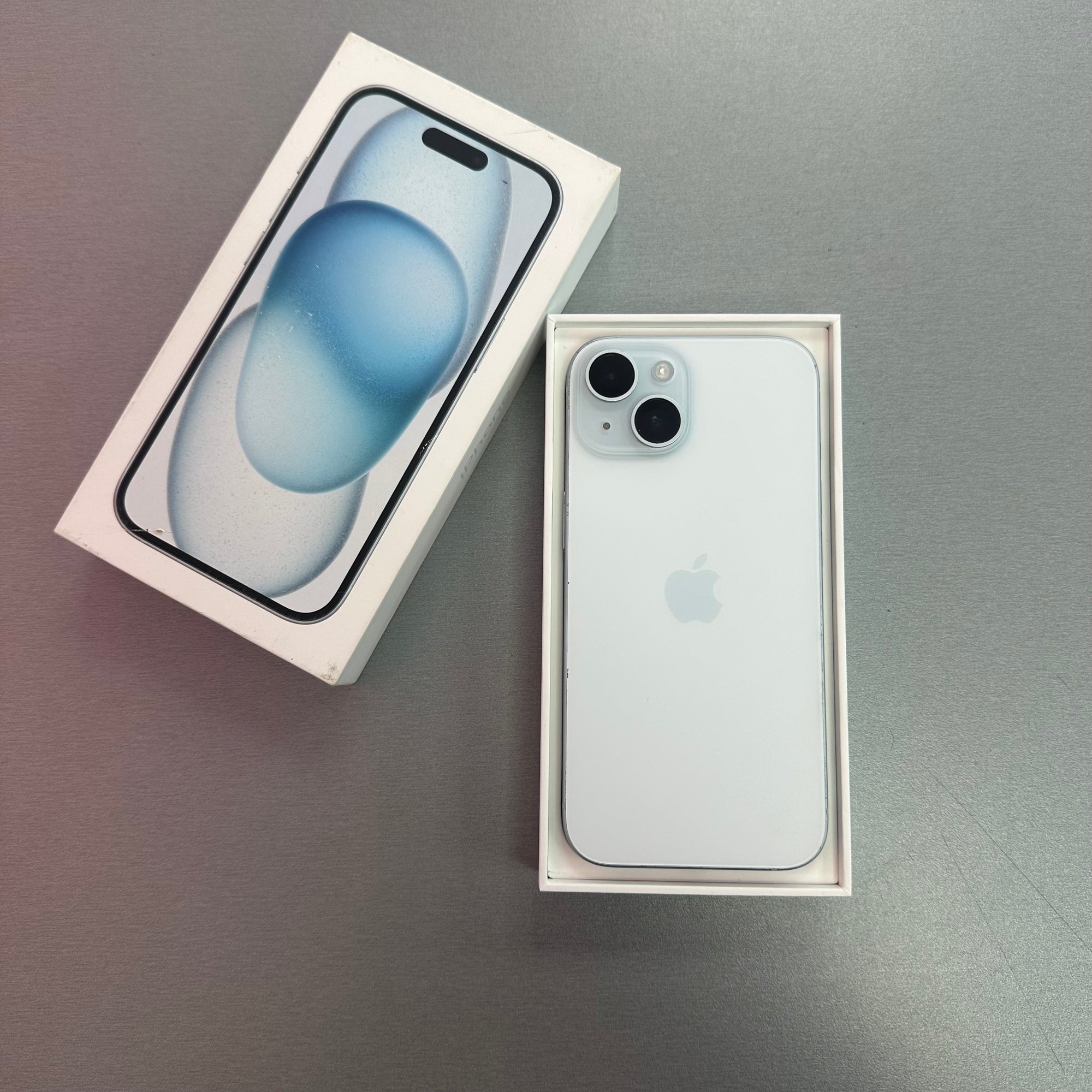 Apple iPhone 15 128GB Blue 100% Battery Health