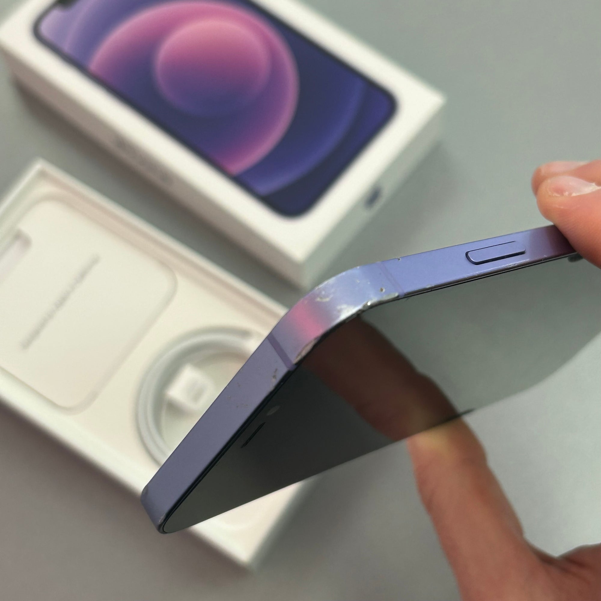 Apple iPhone 12 64GB Purple 100% Battery Health