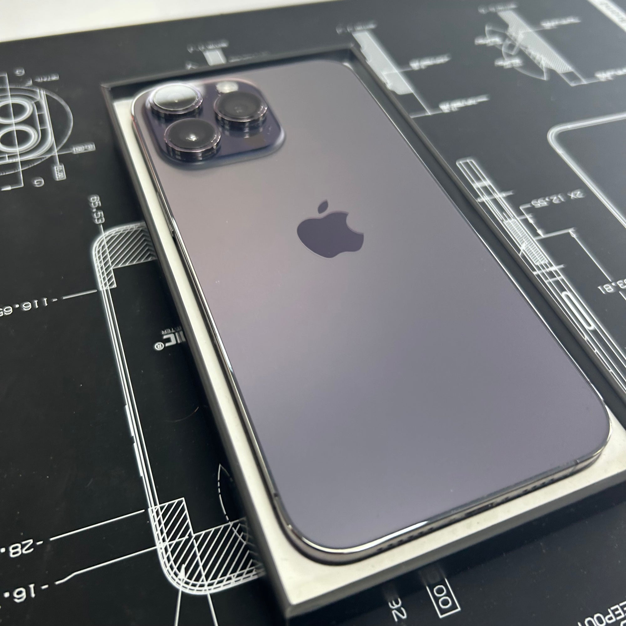 Apple iPhone 14 Pro Max Purple 128GB - 100% Battery Health