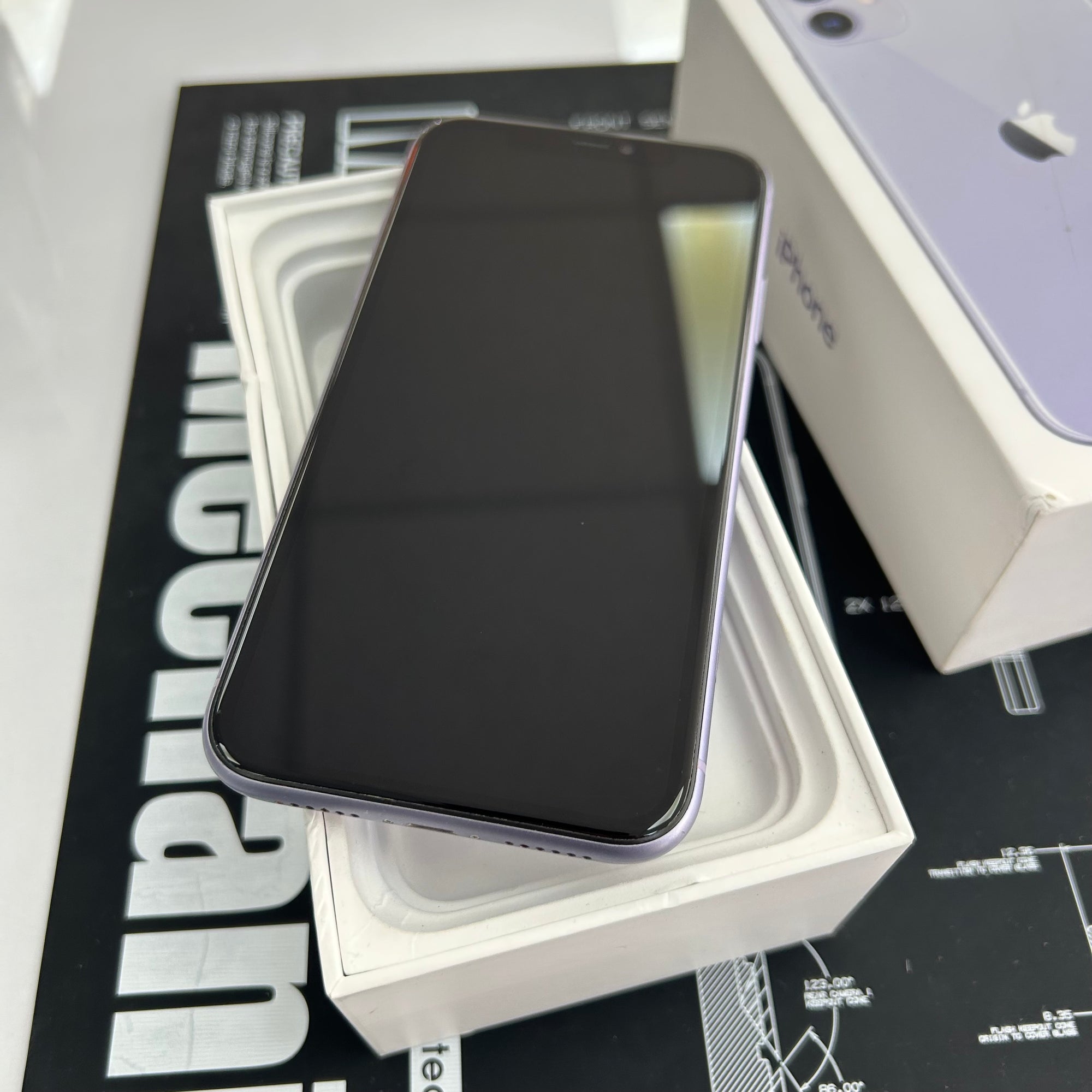 Apple iPhone 11 Purple 64GB 100% Battery Health