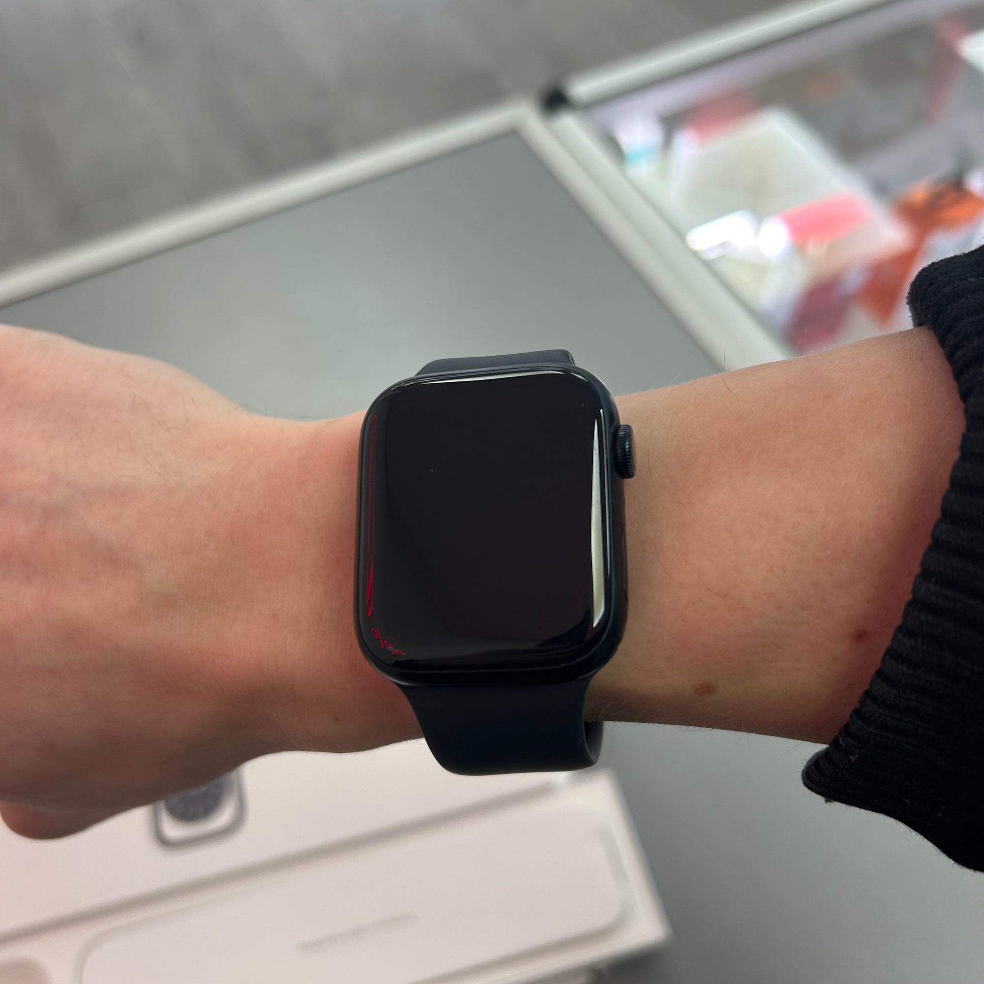 Apple Watch Series 8 45mm Midnight Aluminium Midnight Sports Band GPS