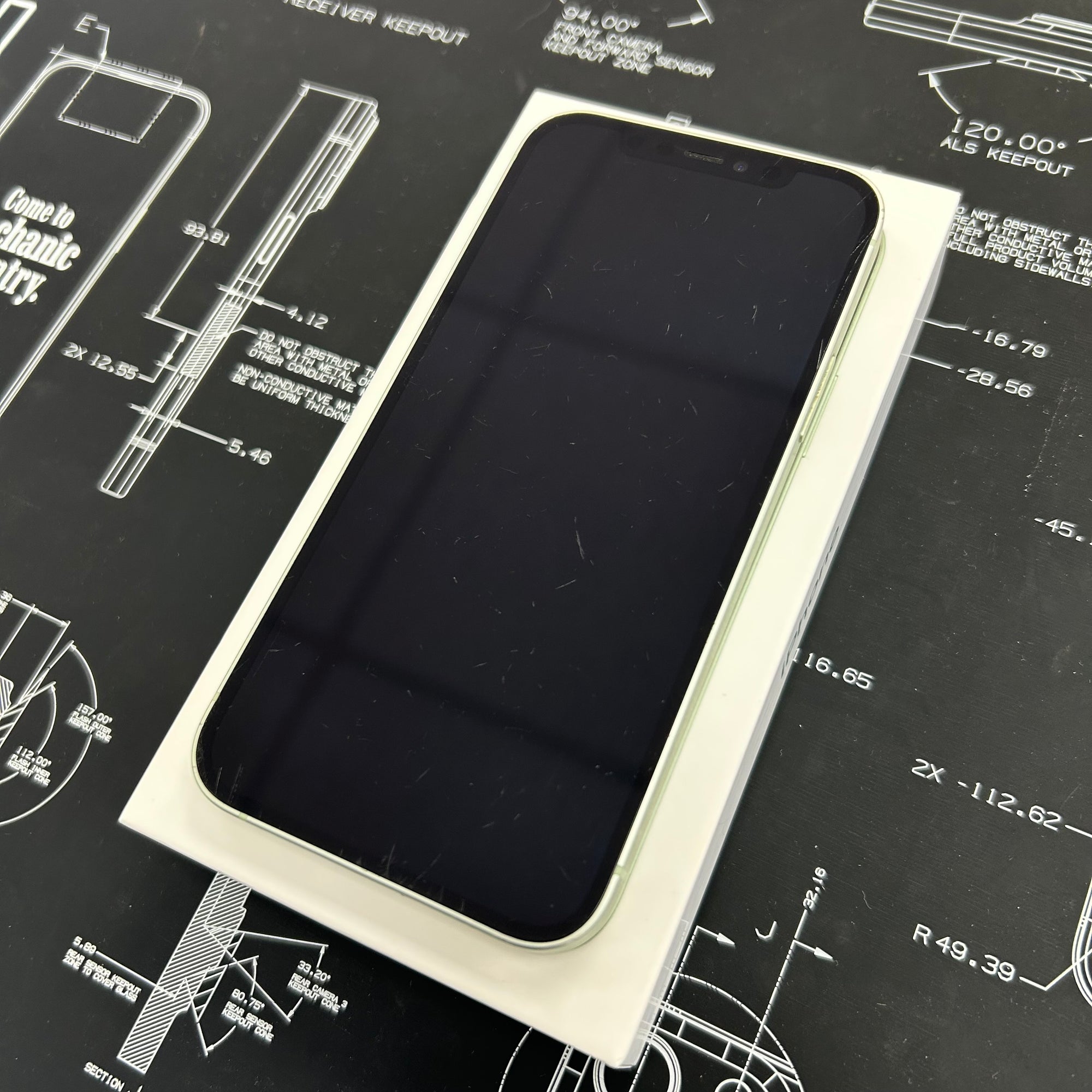 Apple iPhone 12 64GB Green Unlocked 100% Battery Health