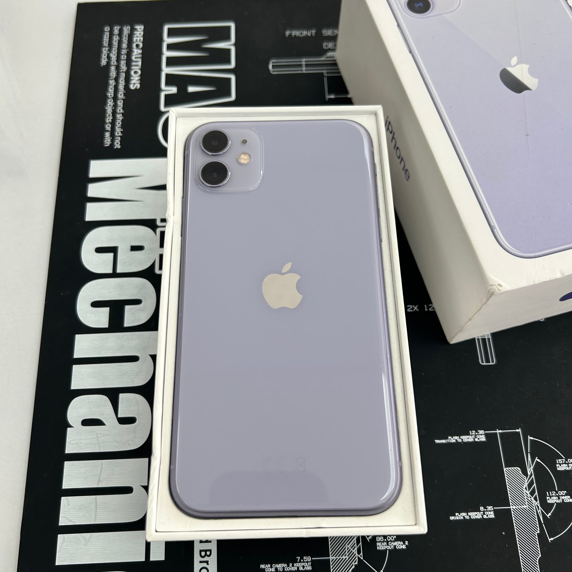 Apple iPhone 11 Purple 64GB 100% Battery Health
