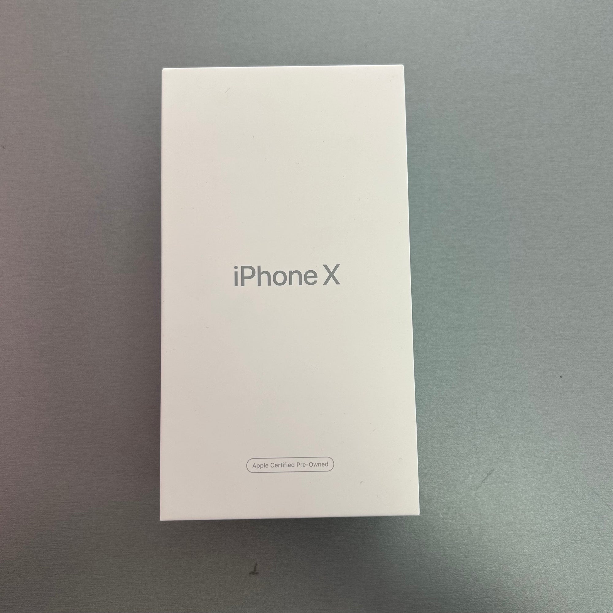 Apple iPhone X Space Grey 256GB - 100% Battery Health