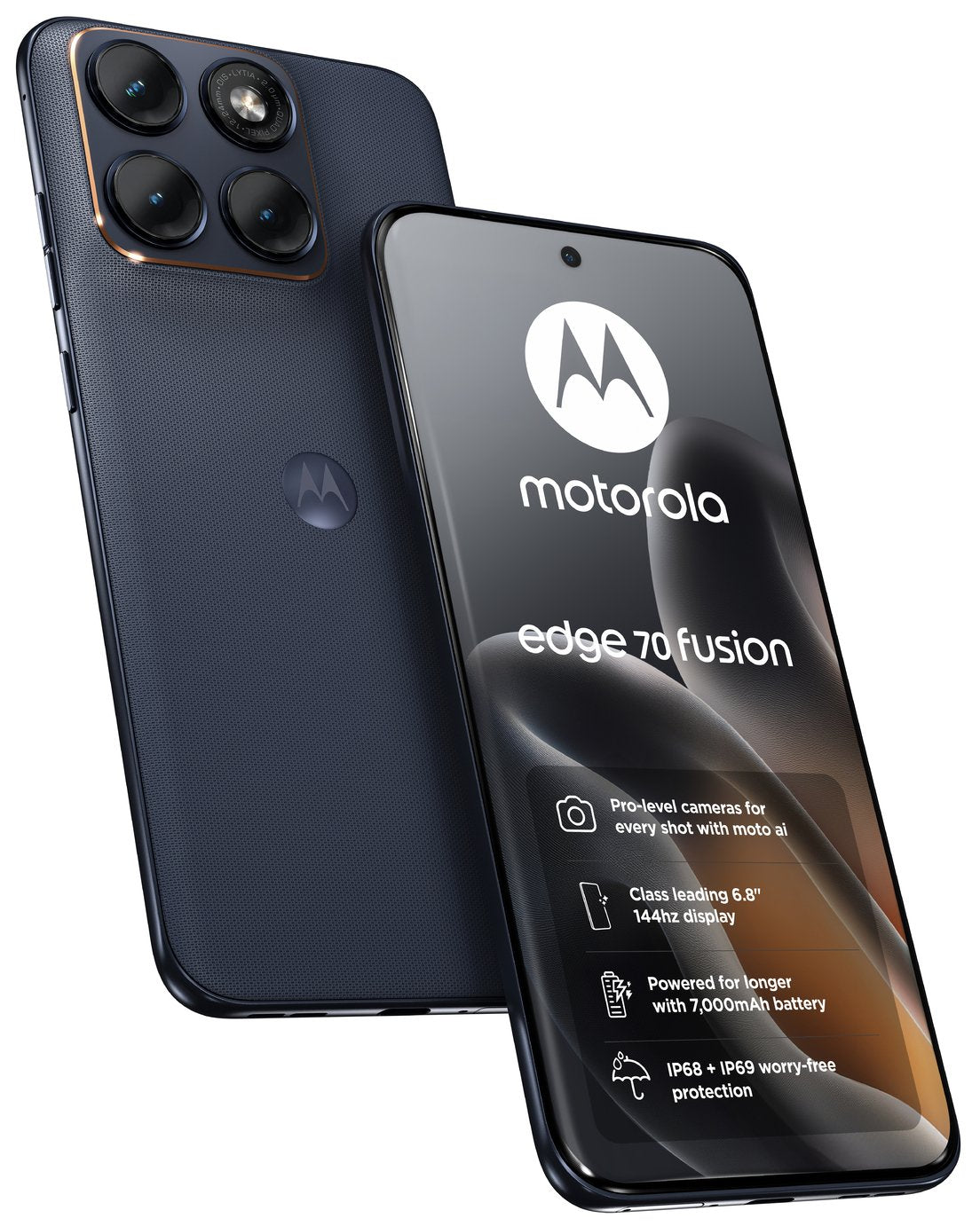 Motorola Edge 70 Fusion 128GB Black Edition