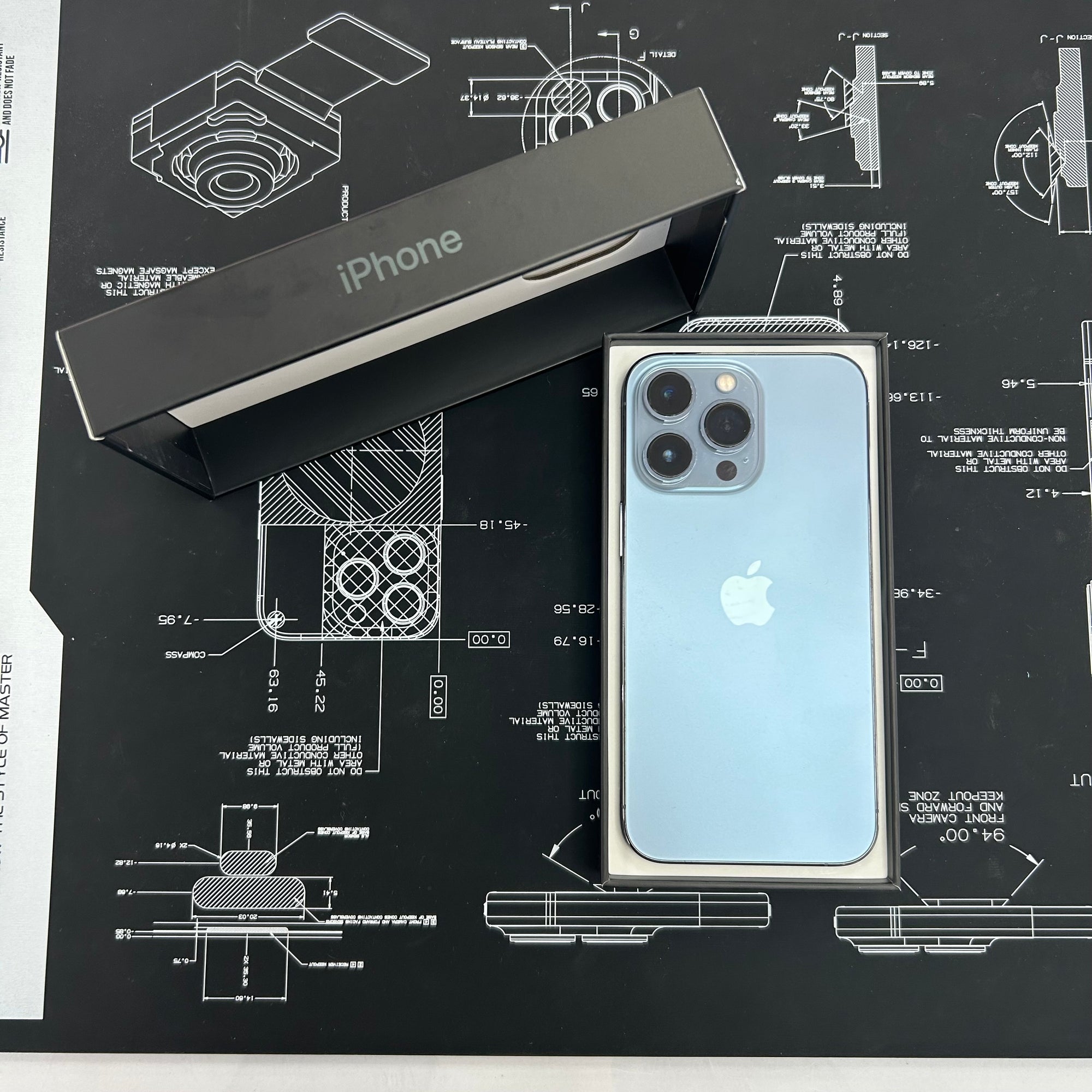 Apple iPhone 13 Pro 128GB Blue 100% Battery Health