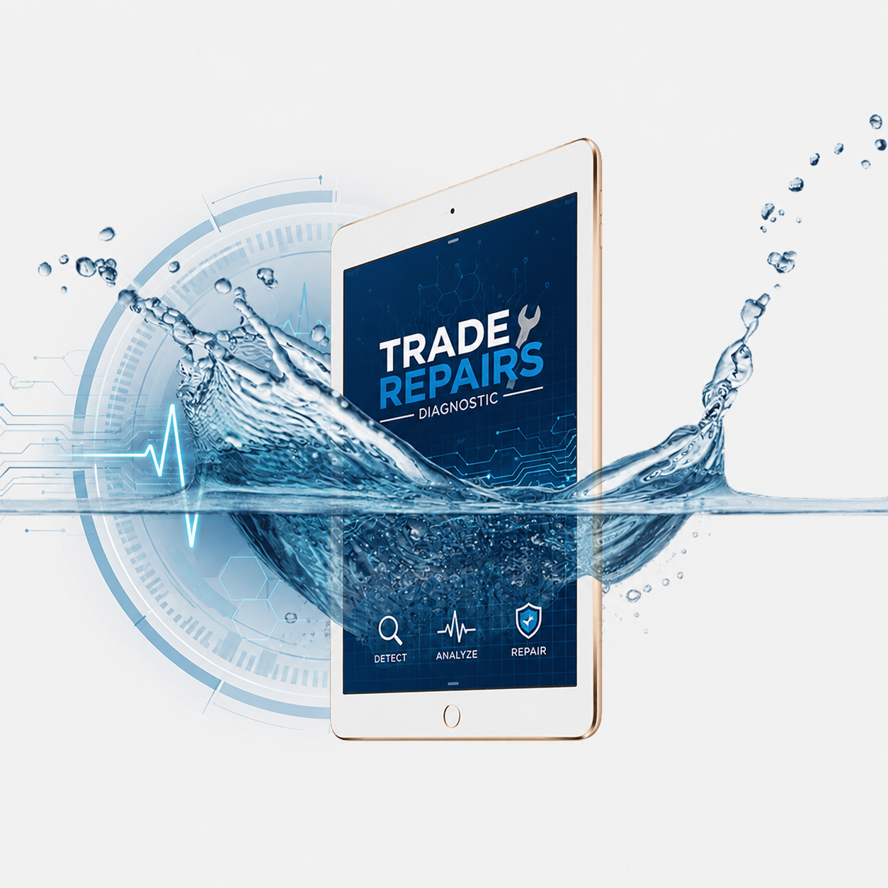 Trade Water Damage/diagnostic recovery service