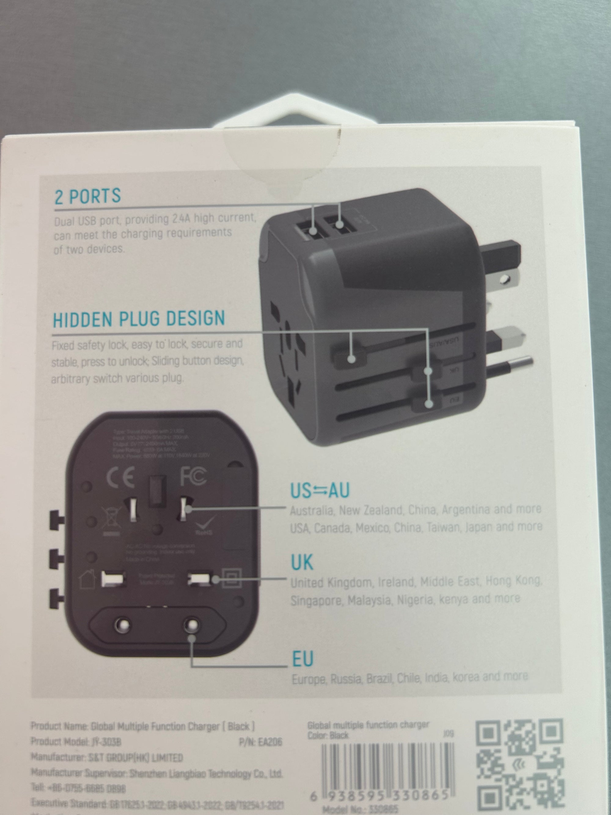 Devia Global Function Fast Charging Plug