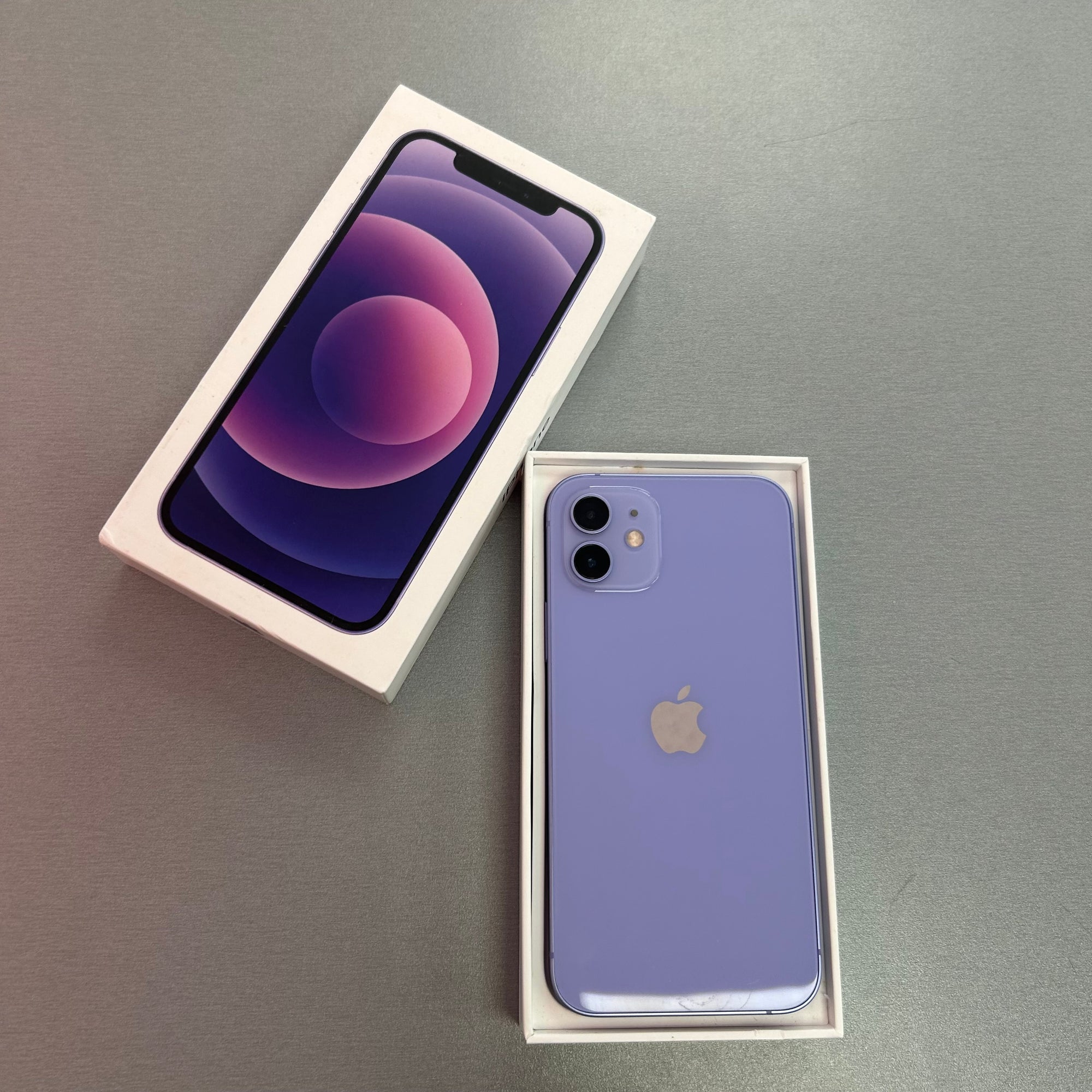 Apple iPhone 12 64GB Purple Unlocked - 100% Battery Health