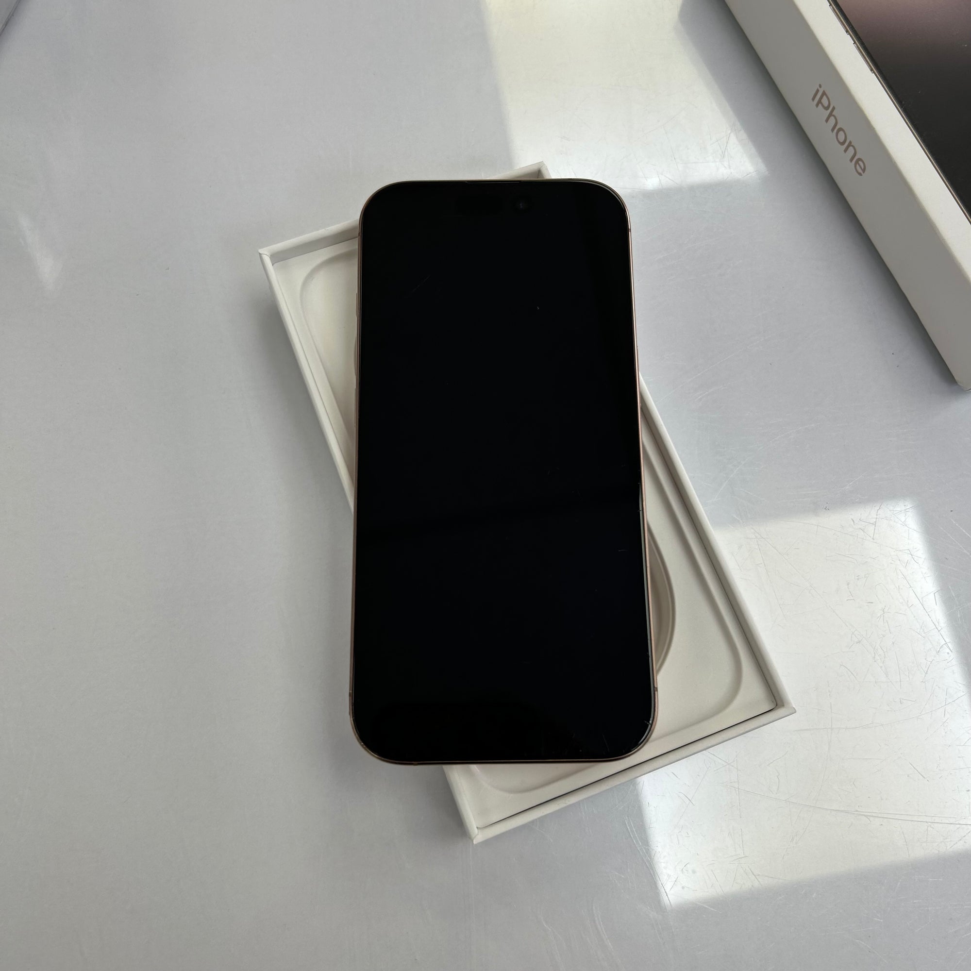 Apple iPhone 16 Pro Desert Titanium 128GB - Original 87% Battery Health
