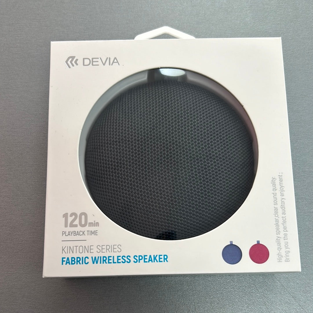 Devia - Fabric Wireless Speaker