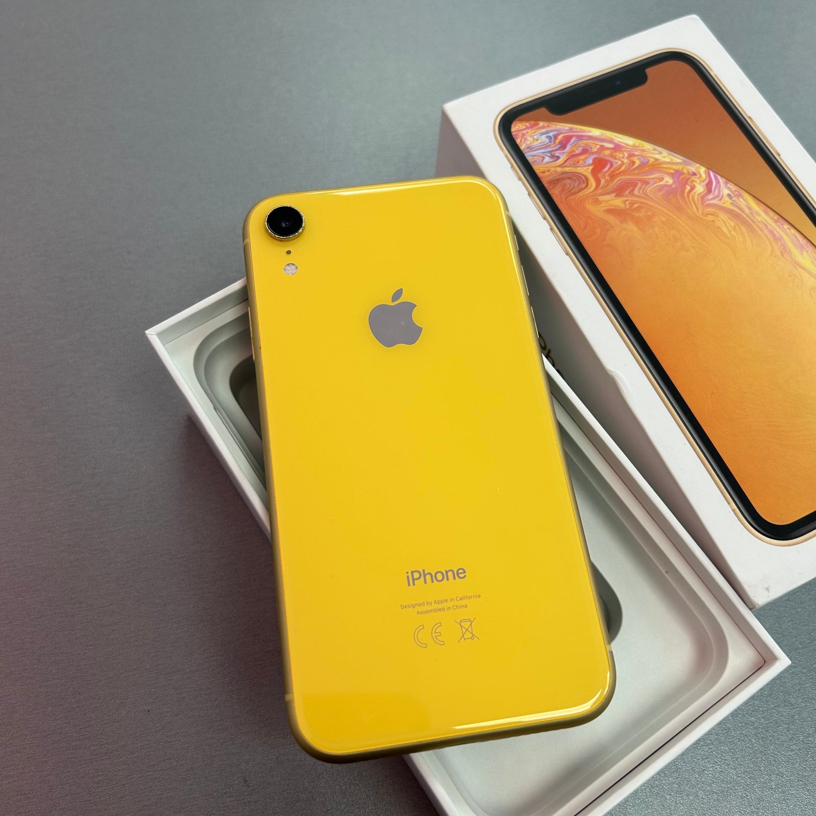Apple iPhone XR 64GB Yellow 100% Battery Health