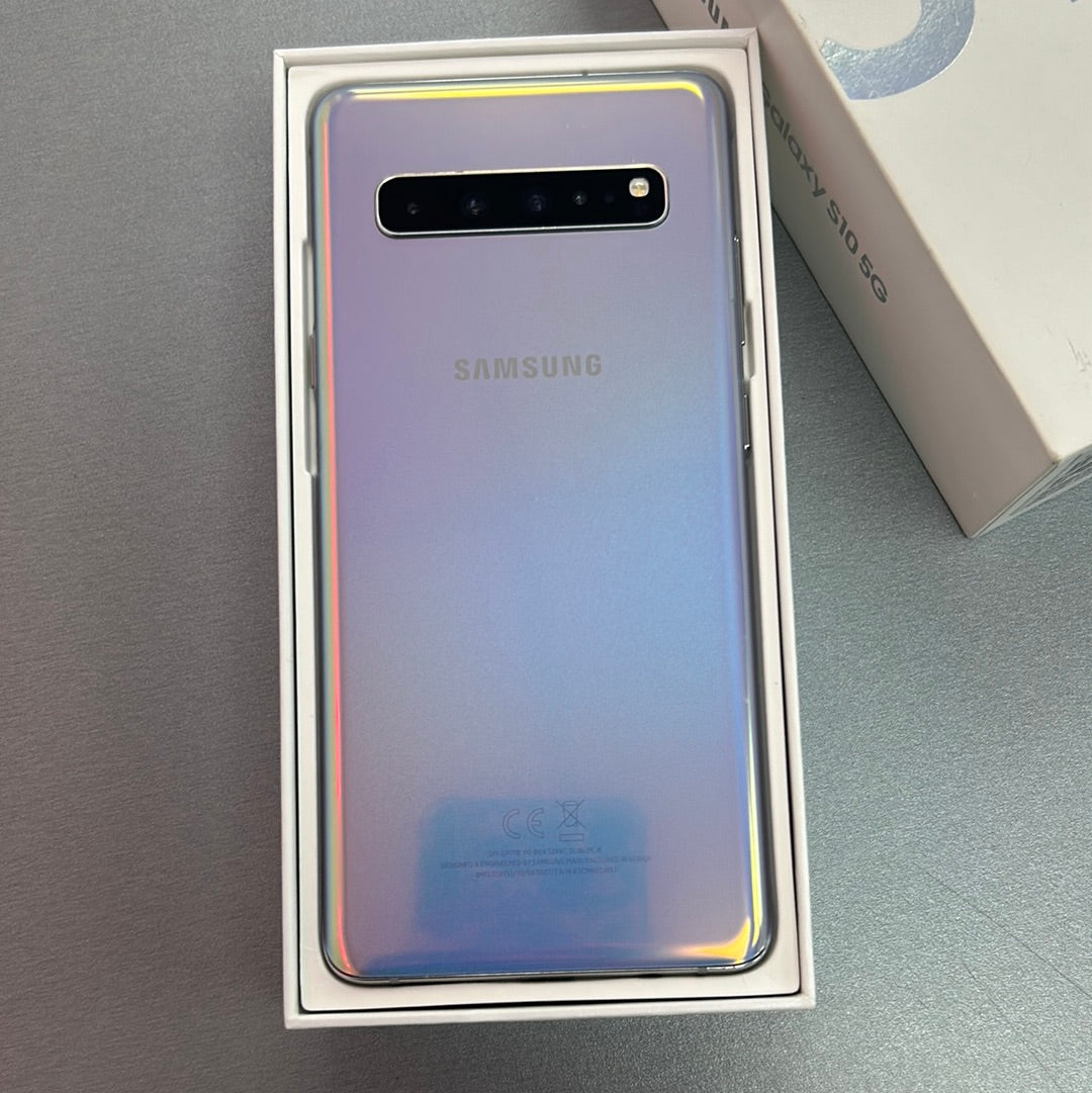 Samsung Galaxy S10 5G 256GB - Grade A+ - Crown Silver