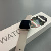 Apple Watch Series 9 Starlight Aluminium &amp; Cream Sports Band 41MM GPS Only