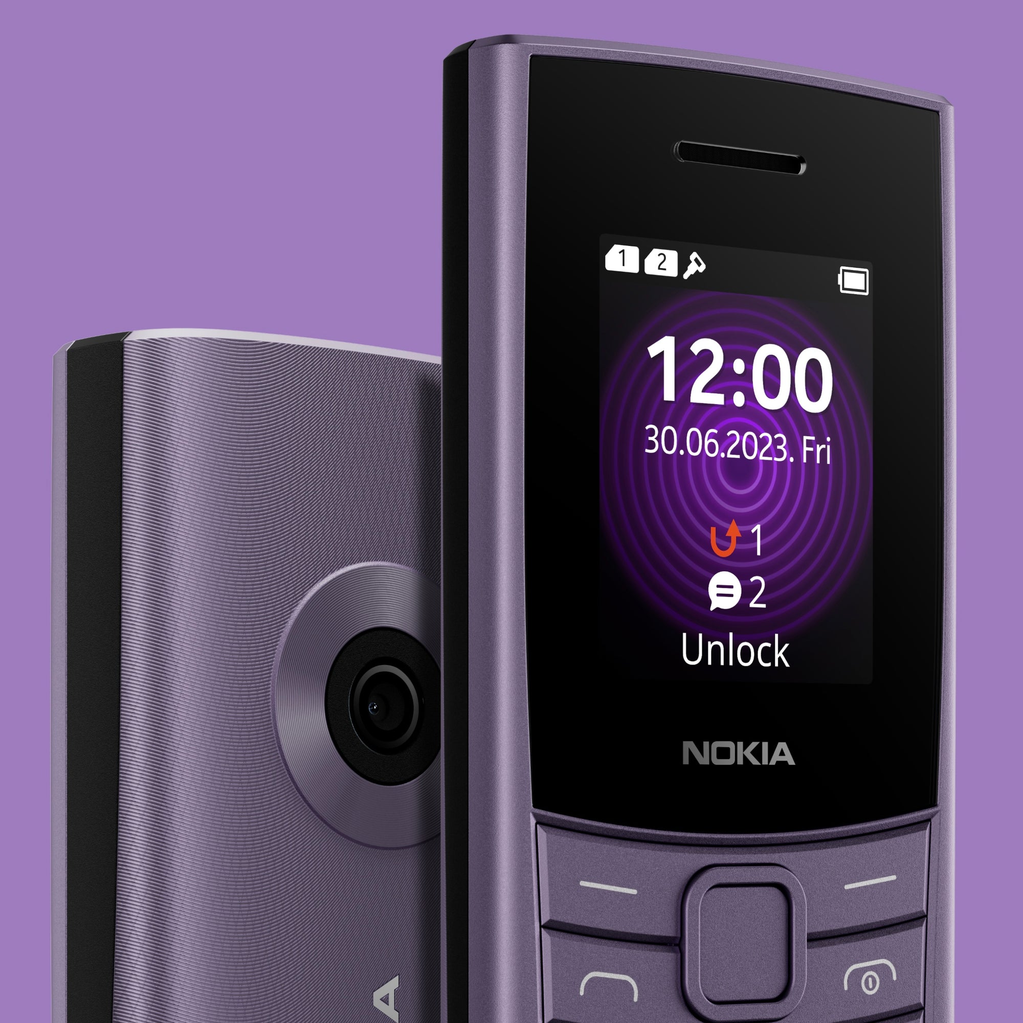 Nokia 110 4G Basic Mobile Phone (Black Only)