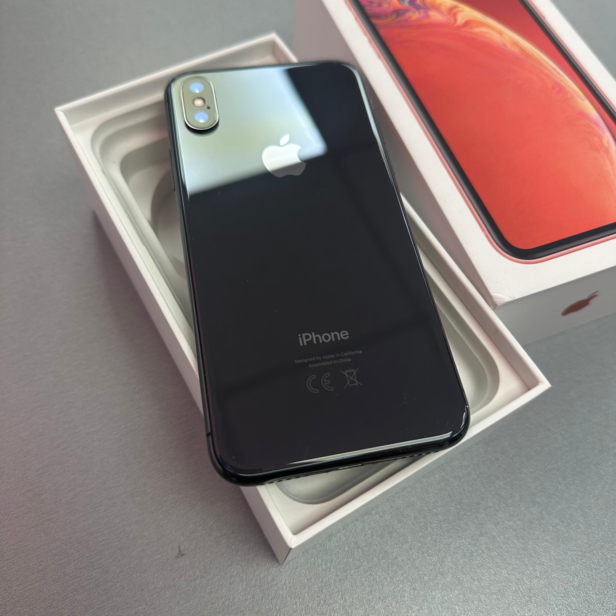 Apple iPhone X Space Grey 256GB - 100% Battery Health