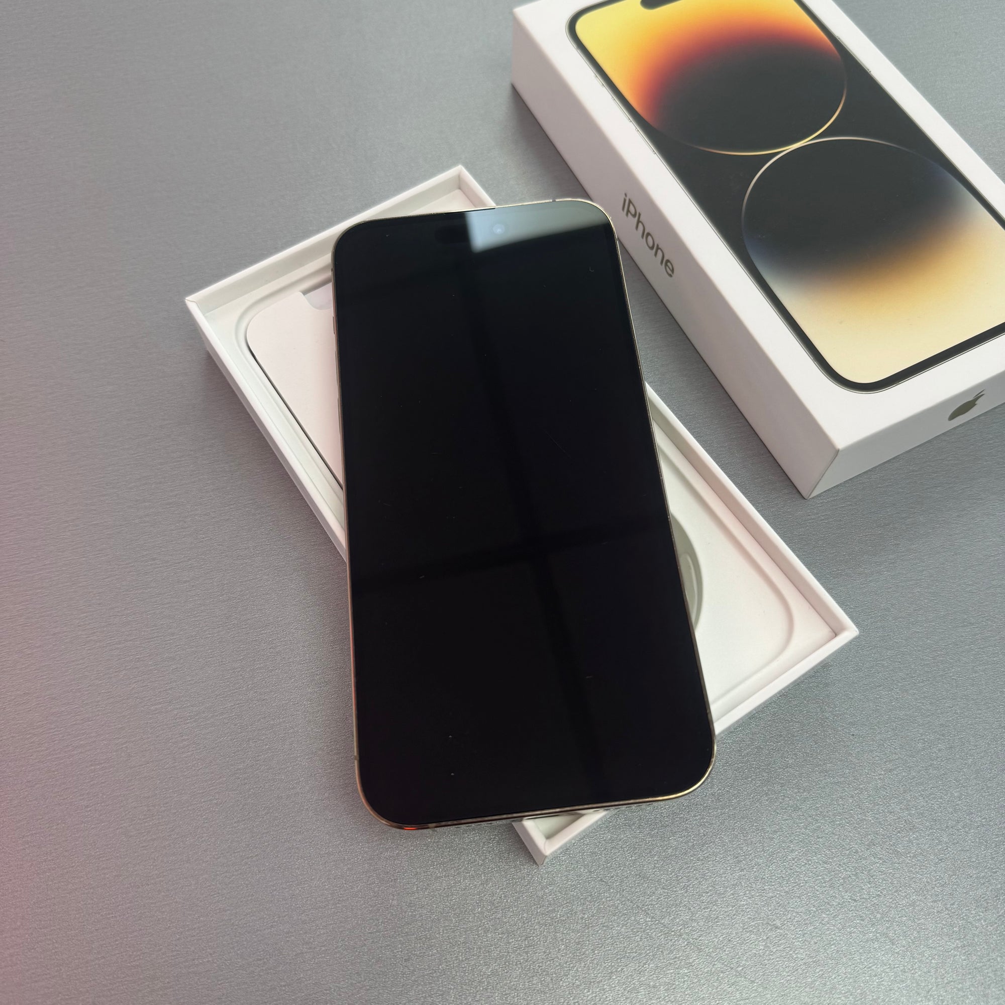 iPhone 14 Pro Max Gold 128GB - 100% Battery Health