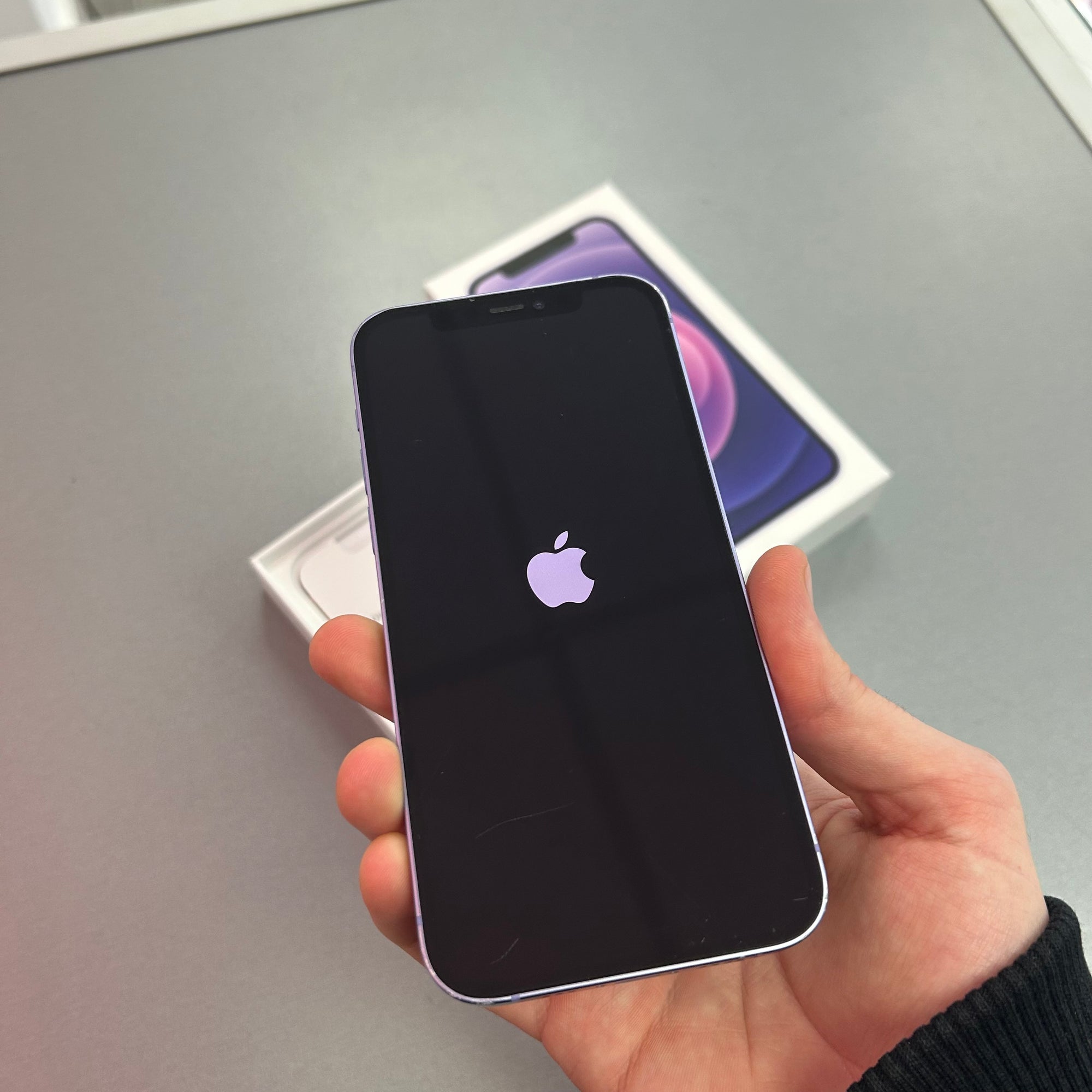 Apple iPhone 12 64GB Purple 100% Battery Health