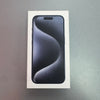 Apple iPhone 15 Pro 128GB - Black Titanium - 100% Battery Health