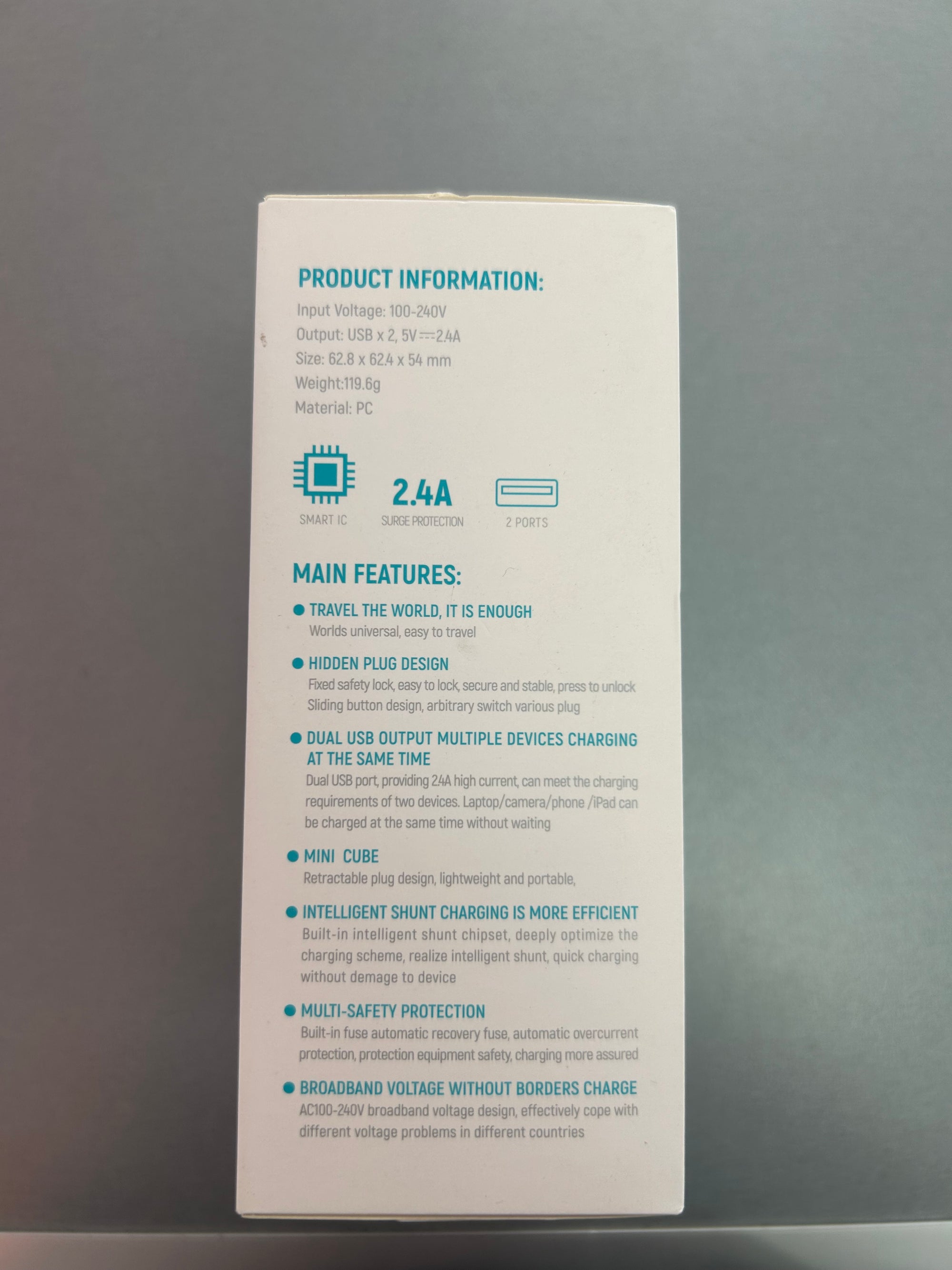 Devia Global Function Fast Charging Plug