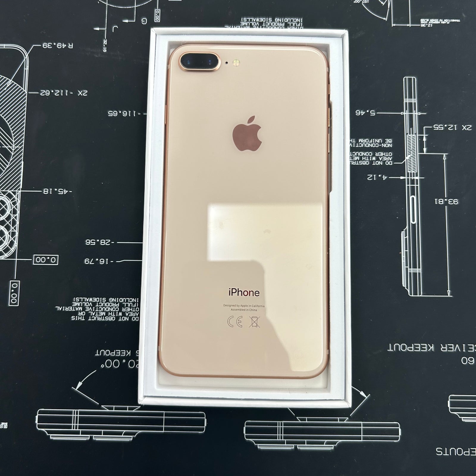 Apple iPhone 8 Plus 64GB Rose Gold Unlocked