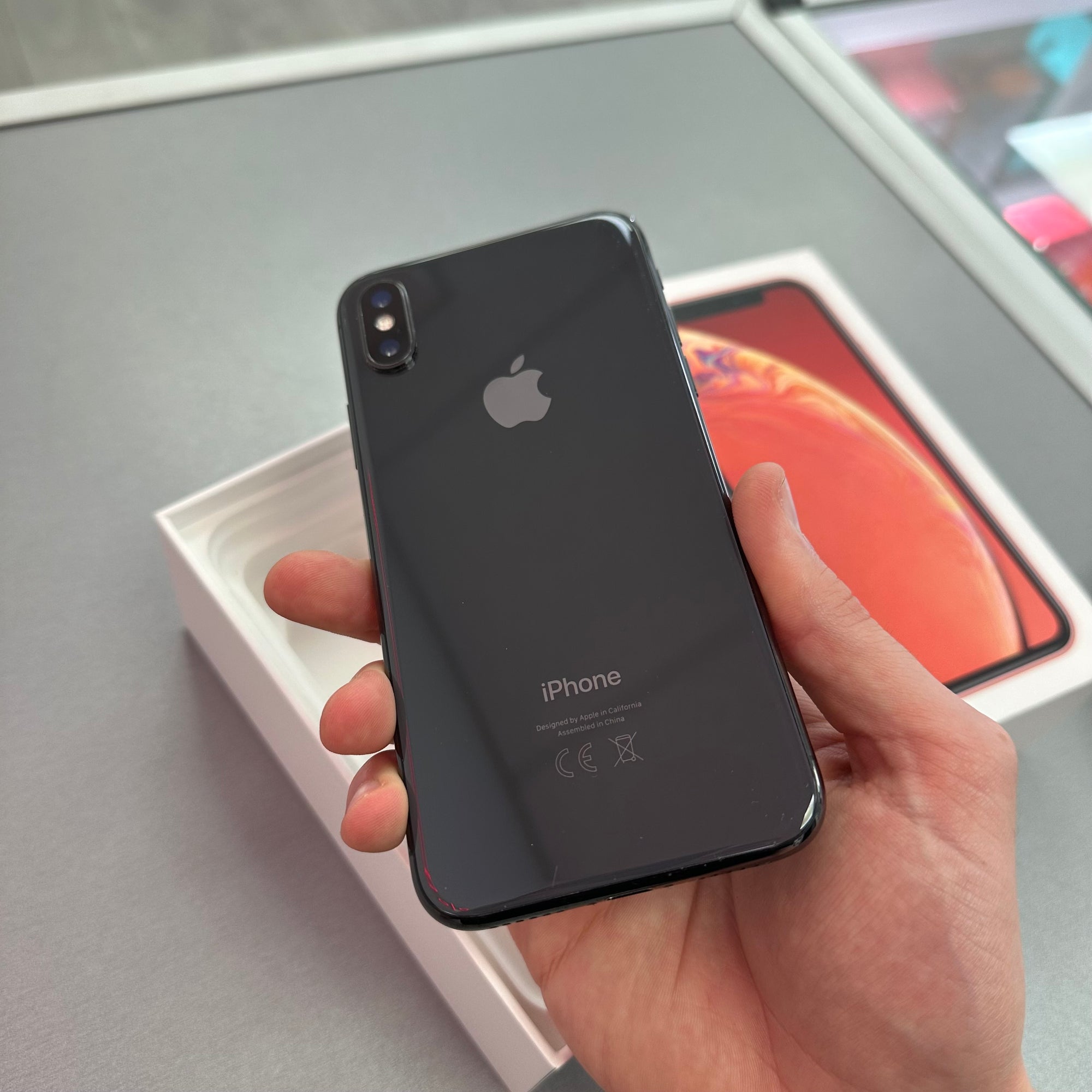 Apple iPhone X Space Grey 256GB - 100% Battery Health