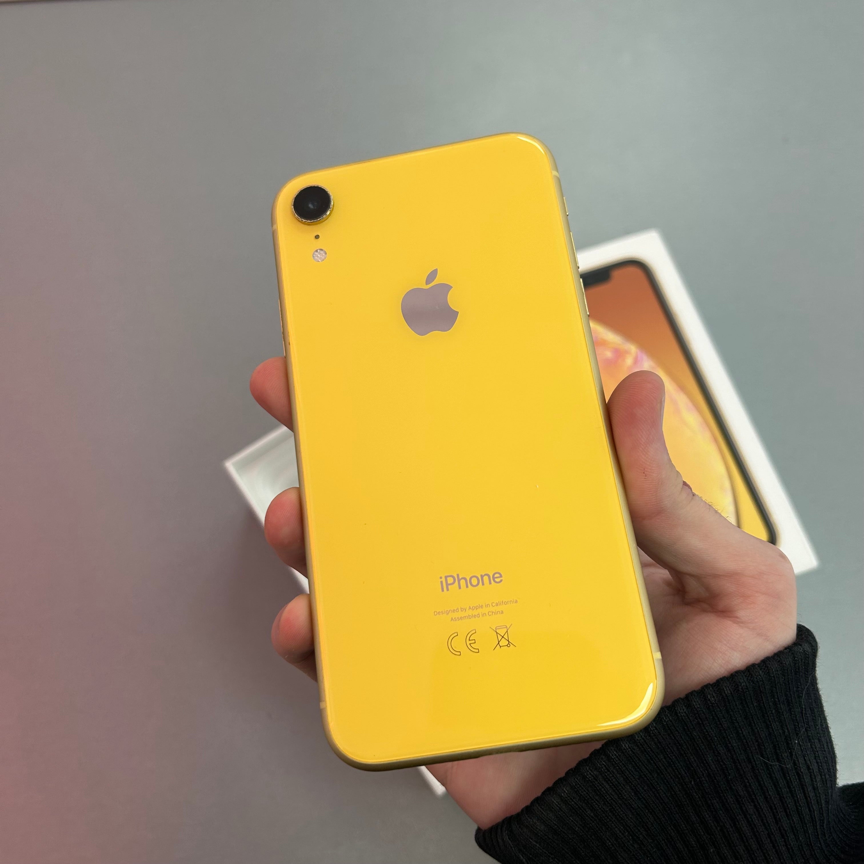Apple iPhone XR 64GB Yellow 92% Battery Health | Time2Talk Swansea UK
