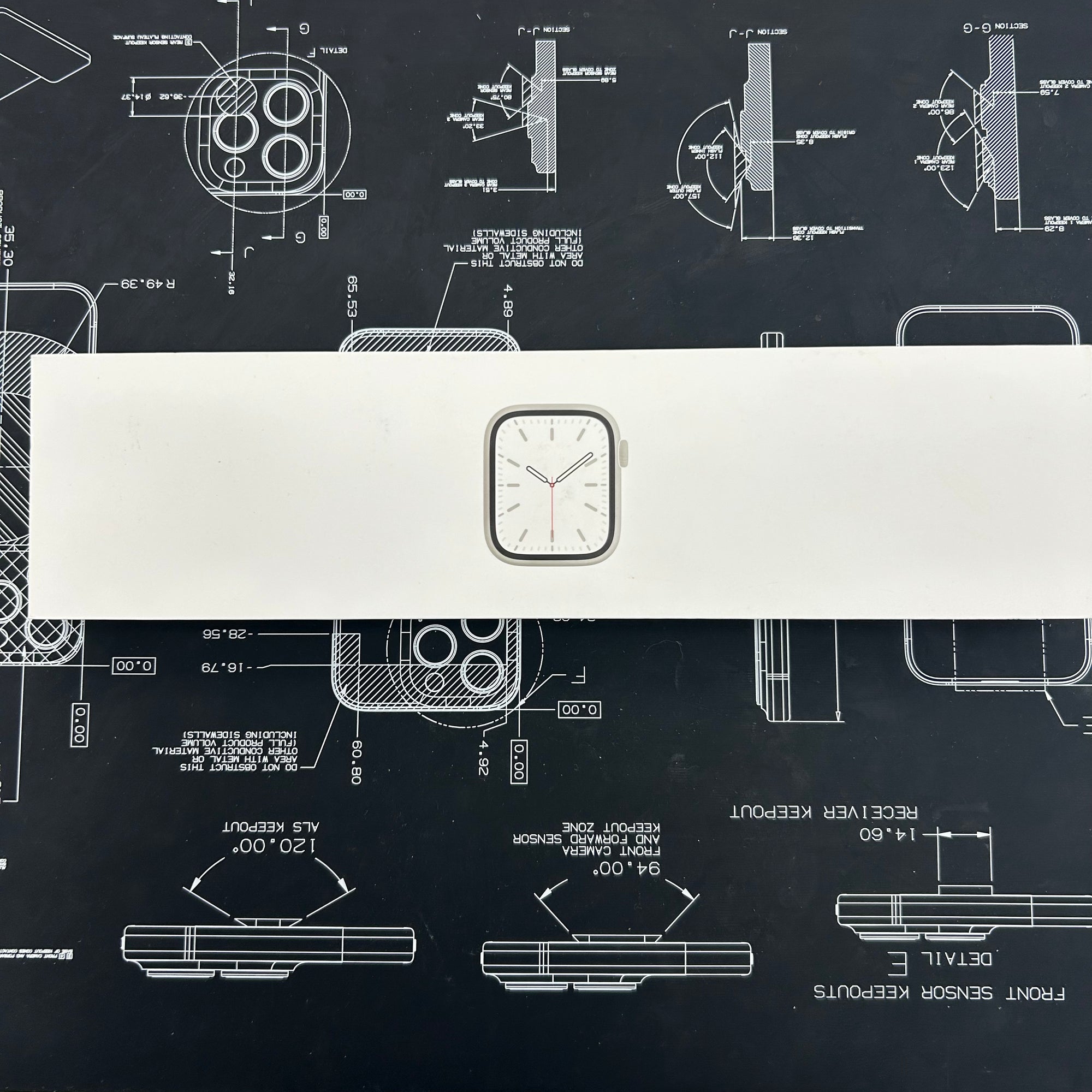 Apple Watch Series 7, 41mm GPS Starlight Aluminium Case