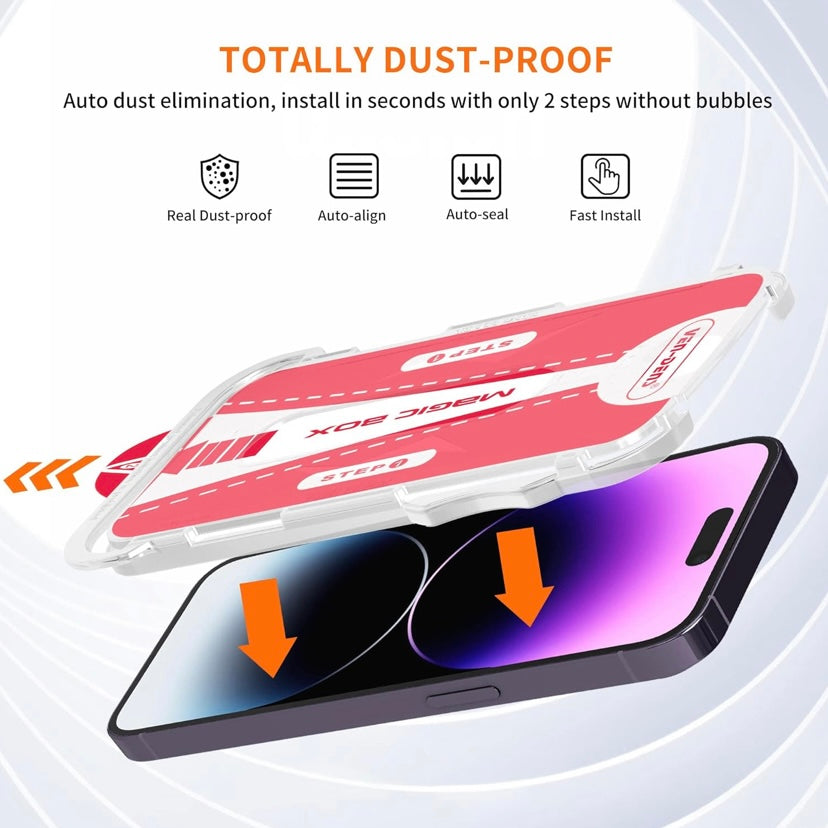 Apple iPhone Self-Aligning Glass Screen Protector