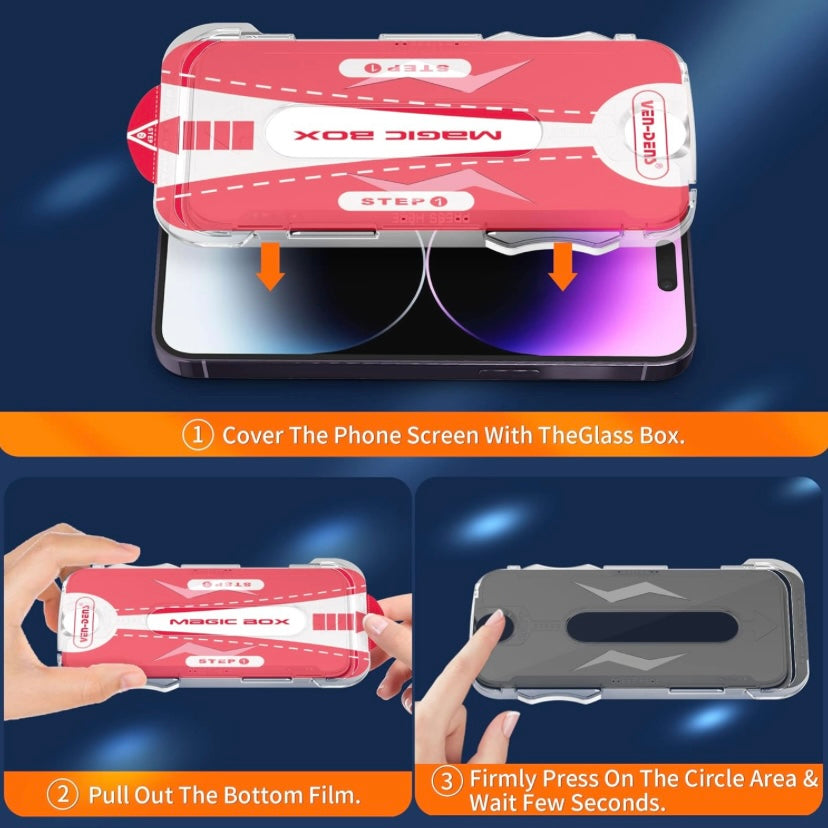 Apple iPhone Self-Aligning Glass Screen Protector